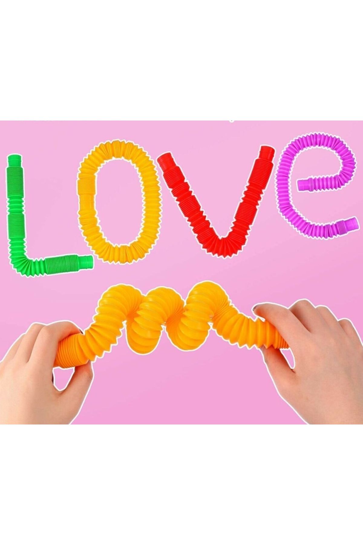 Kanonik Education Tubes Anti Stres Duyusal Oyuncak Bubble Fidget (4 Adet )