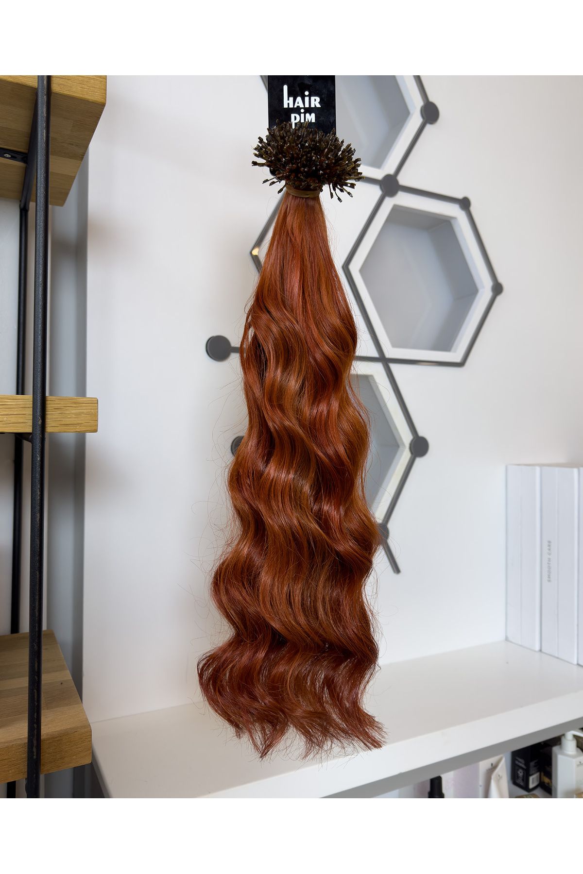 Hairpim Professional (0.6 Gr) Bakır Kızıl 50 Adet 70 Cm Yeni Nesil Kaynak Gerçek Saç