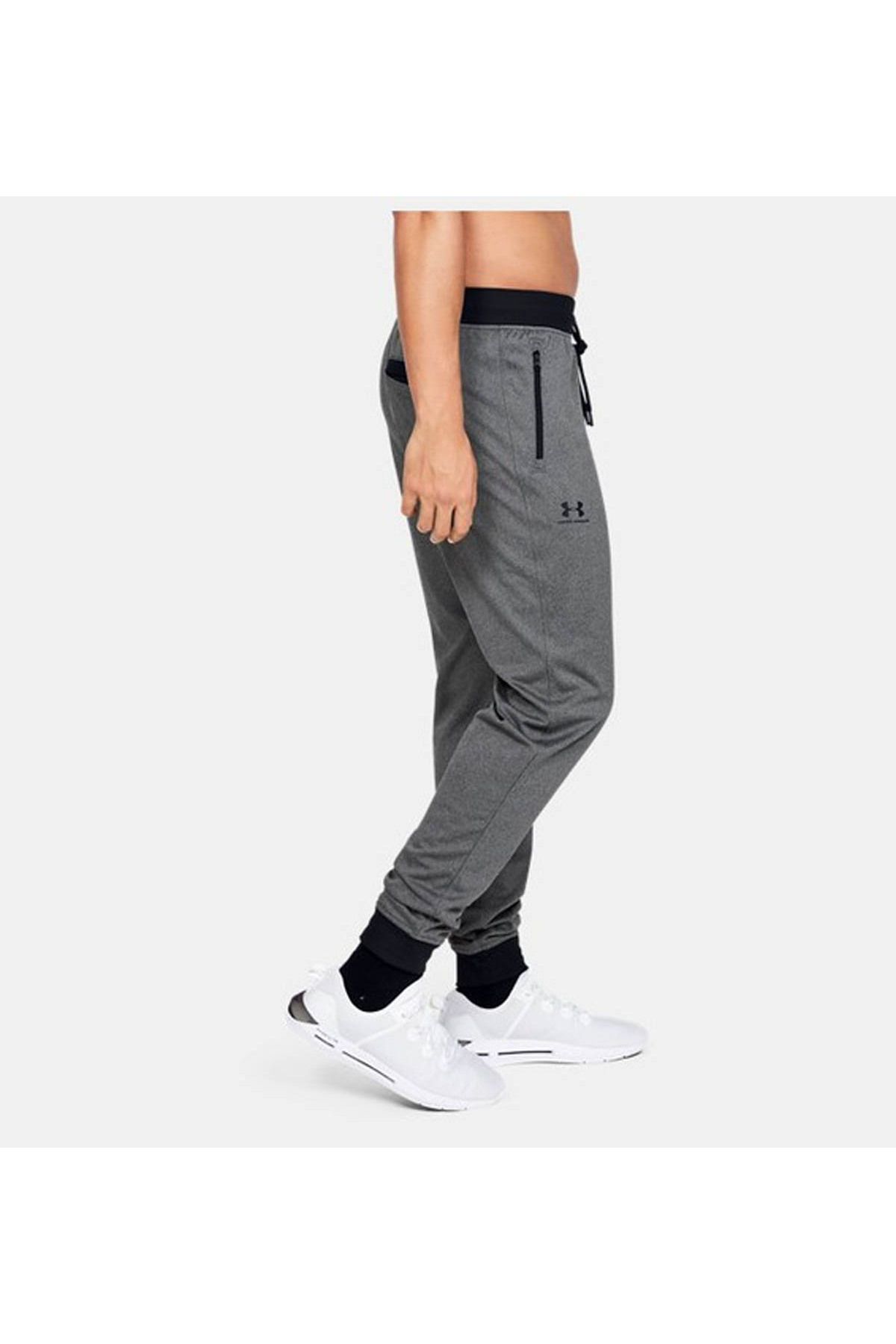 Under Armour-Sportstyle Tricot Jogger Anthracite Men's Sweatpants 1290261-090 4
