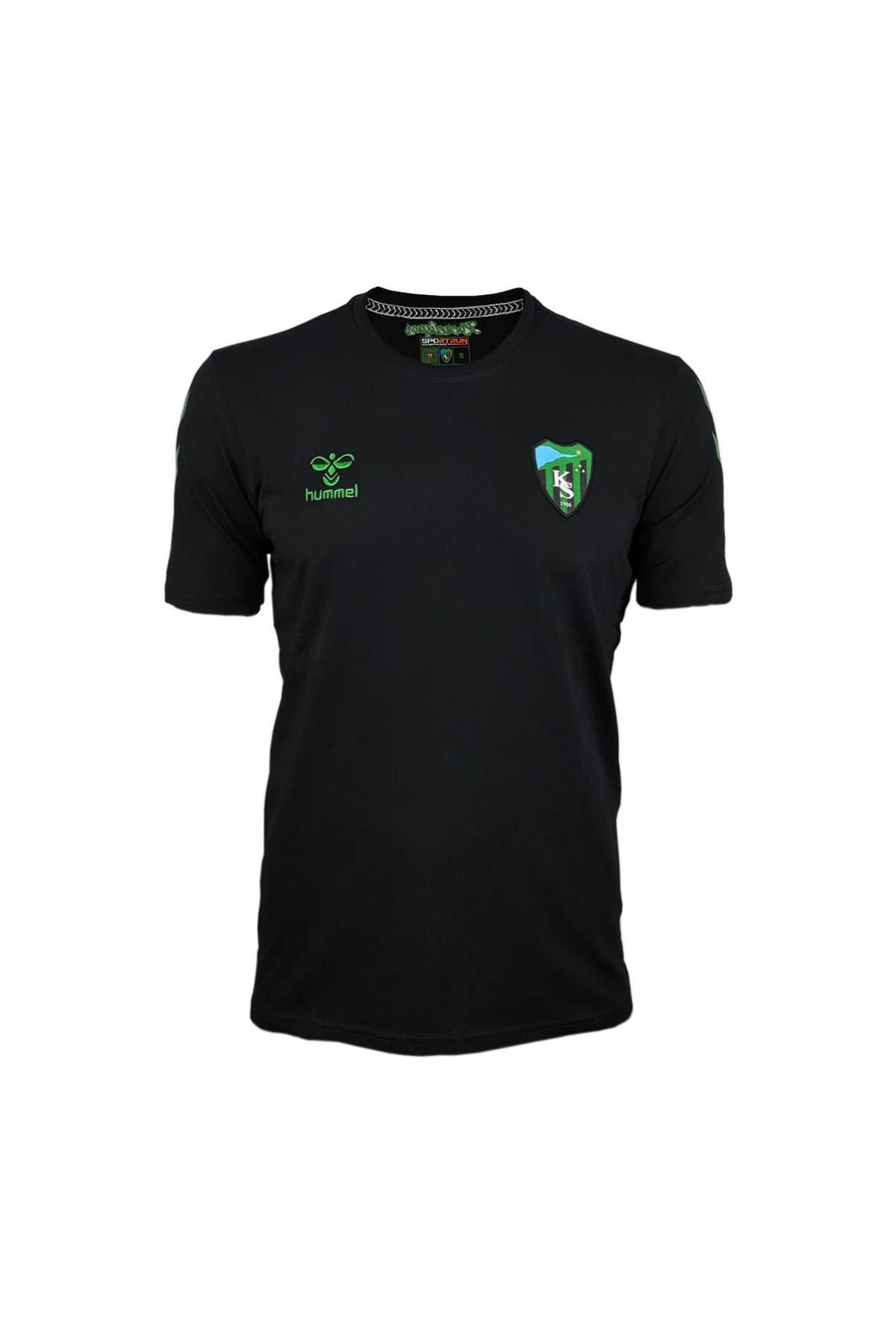 hummel Kocaelispor Lisanslı Hml Bisiklet Yaka T-Shirt Siyah