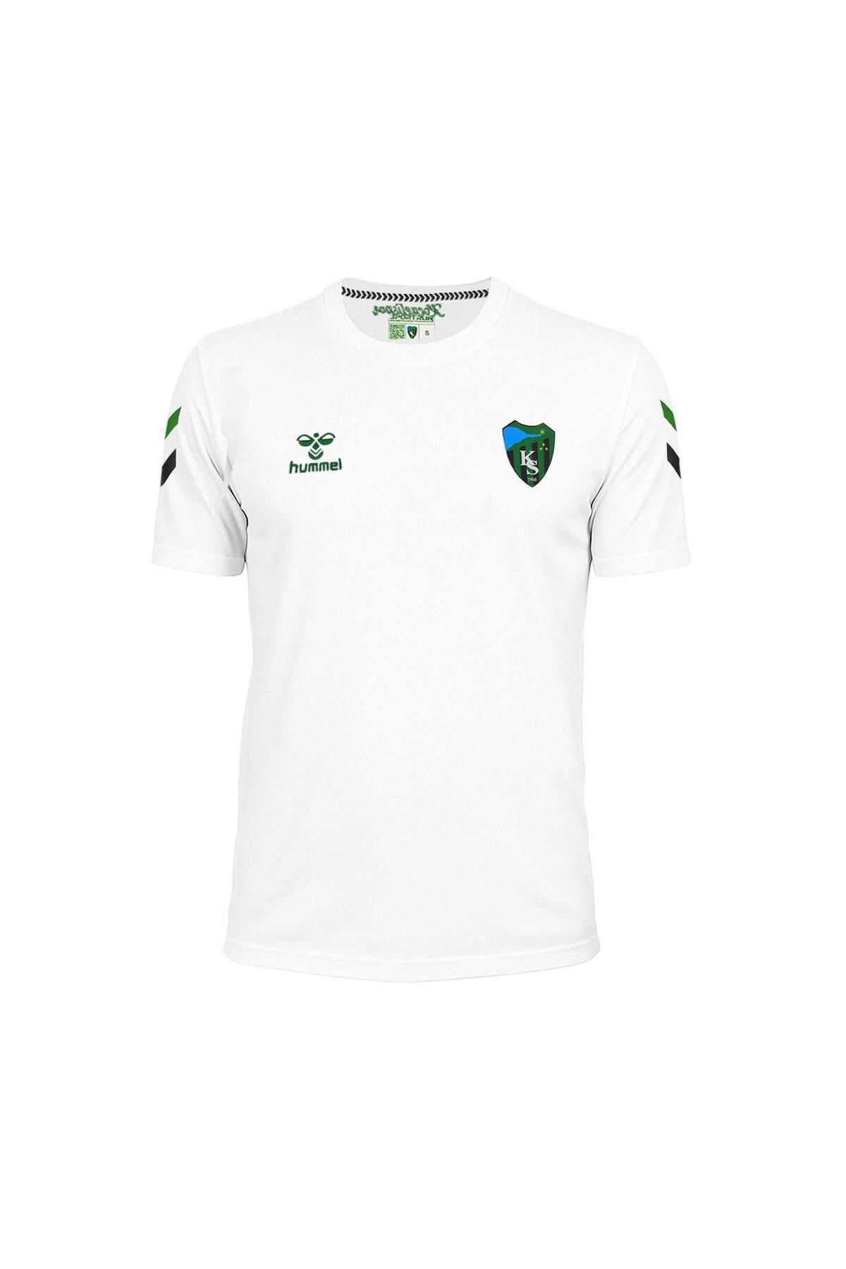 hummel Kocaelispor Lisanslı Hml Bisiklet Yaka T-Shirt Beyaz