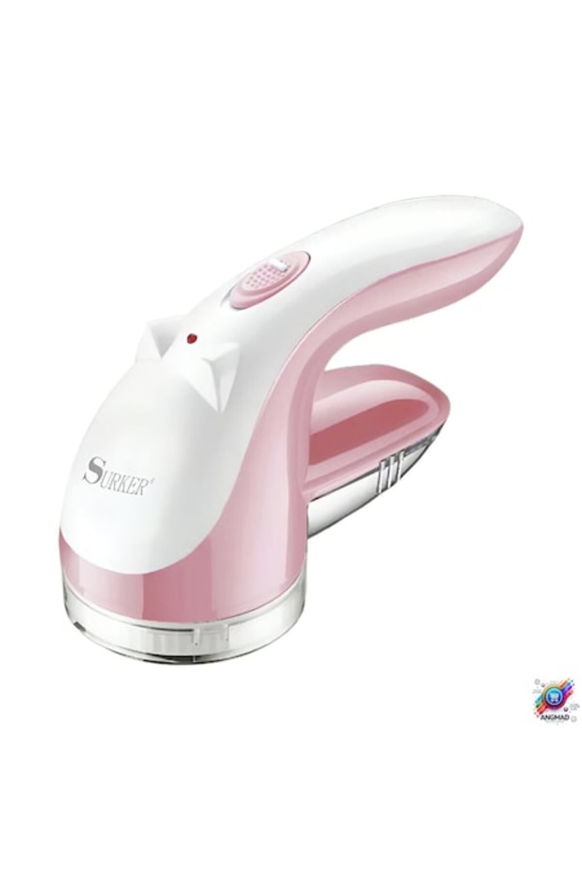 ideaavm-ANGMAD Rechargeable Lint Remover, Large Collection Container, 10h Autonomy, Pink 1