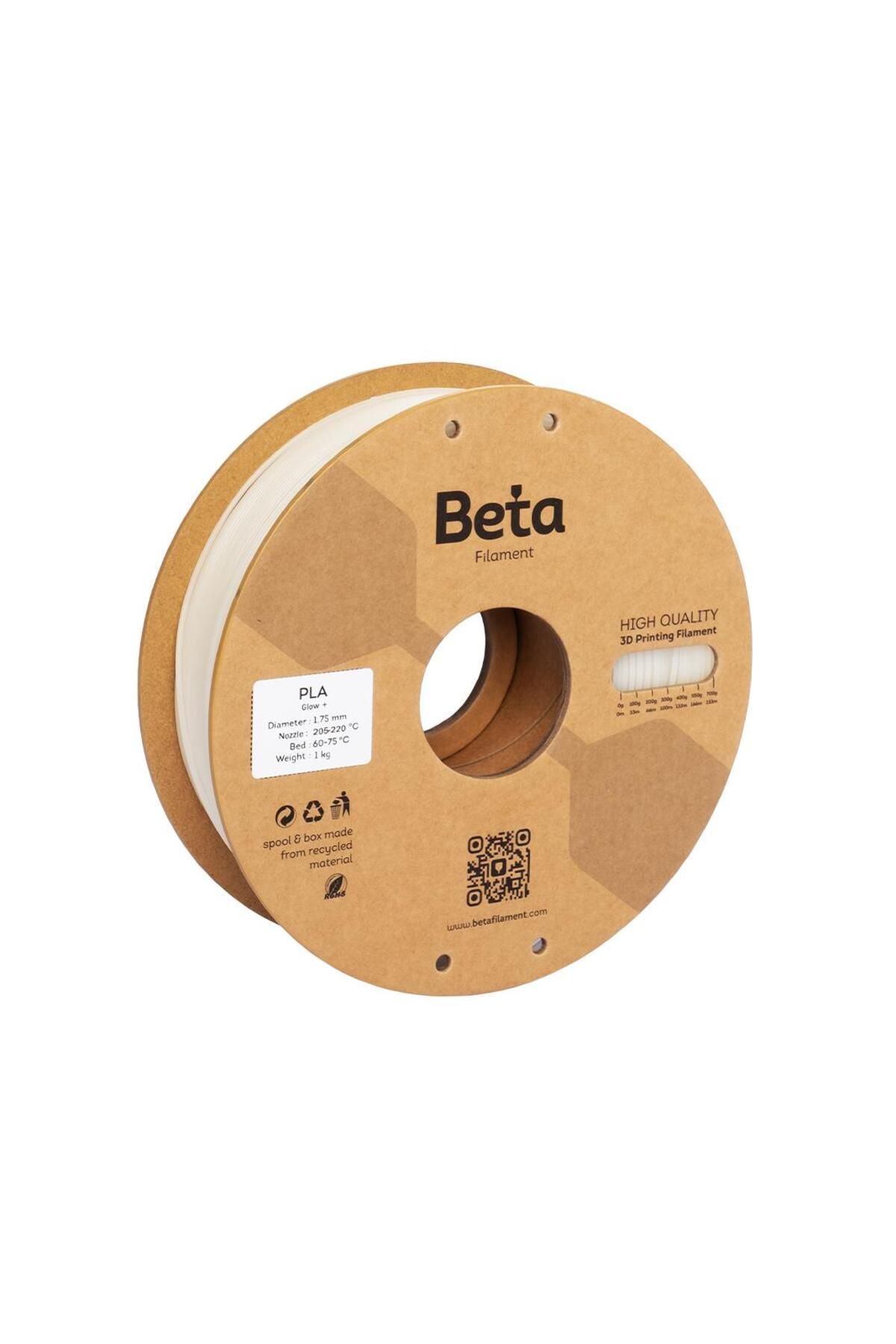Beta Filament Beta PLA Ultra-Glow Blue