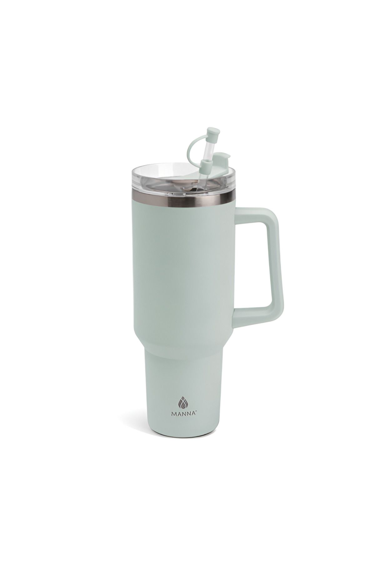 manna-2-in-1 Lid Wide Handle Atlas Tumbler with Topper and Reusable Straw Etched Glass 40oz 3