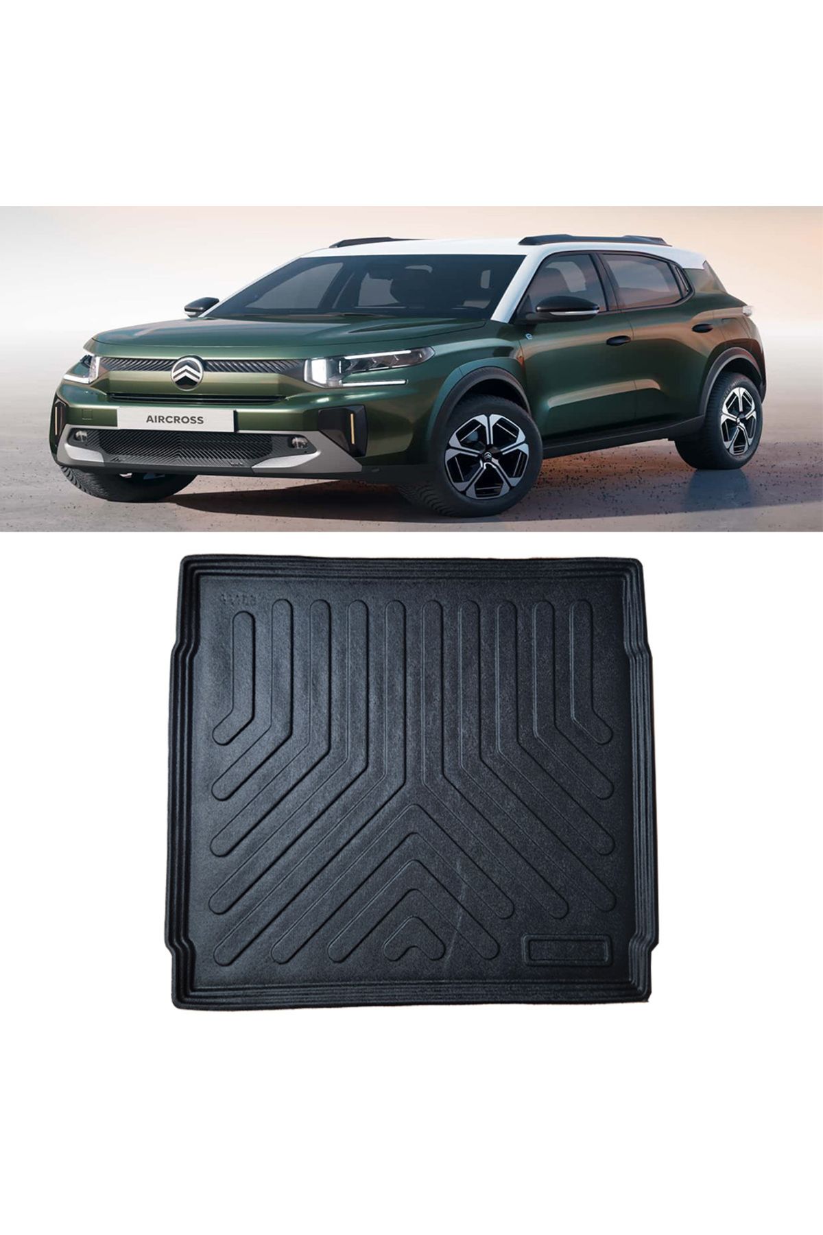 Rizline Citroen C3 Aircross Elektrikli Alt Kademe 2025 ve Sonrası 3D Bagaj Havuzu