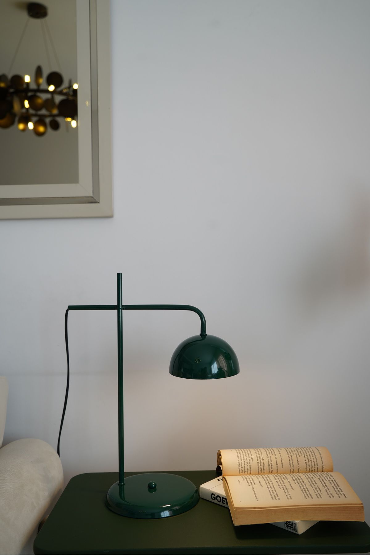retro home design Tasarım Model Yeşil Masa Lambası Metal Çalışma Odası Salon Dekoratif Elektrikli Masa Üstü Lamba