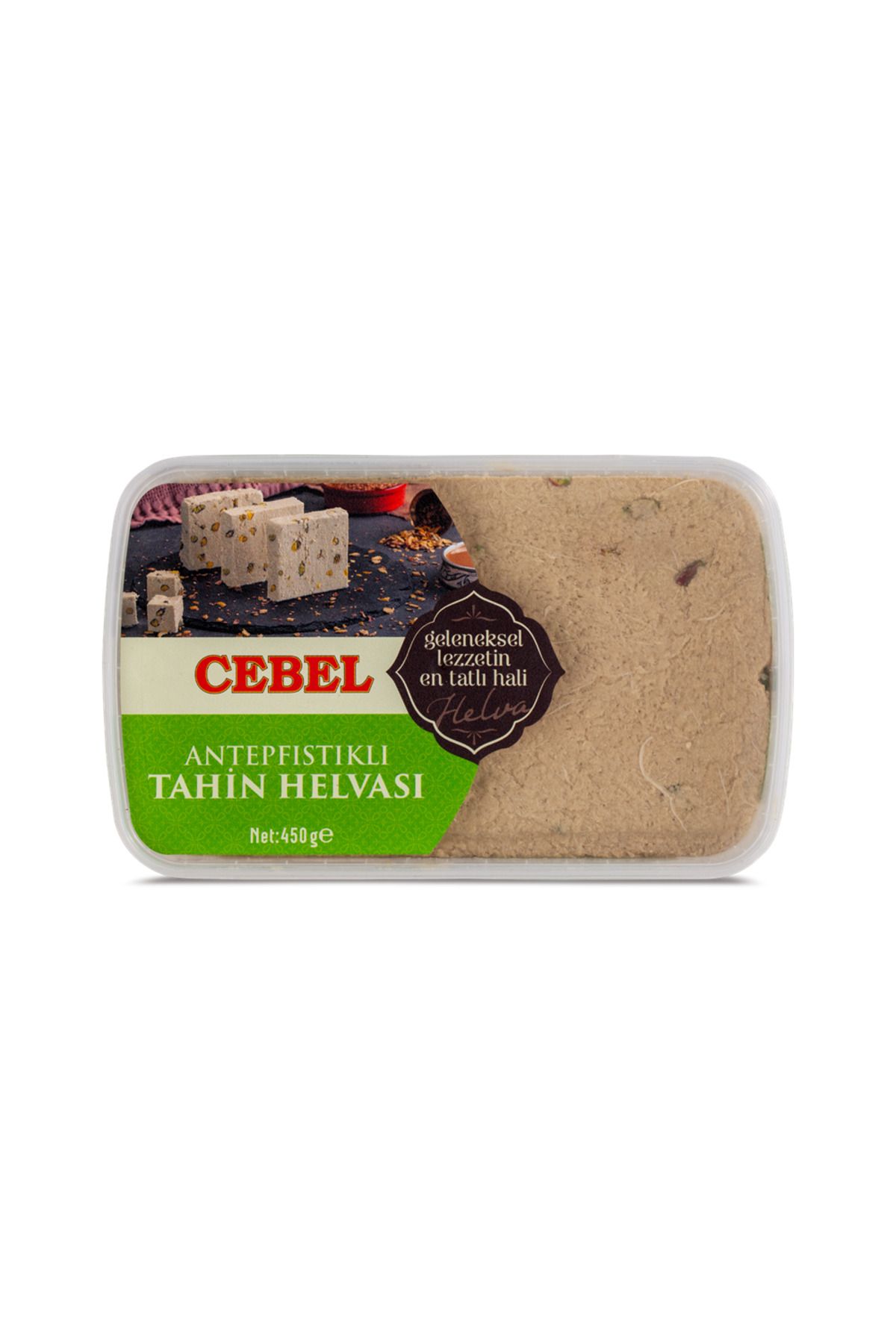 Cebel Antep Fıstıklı Tahin Helvası 450 Gr