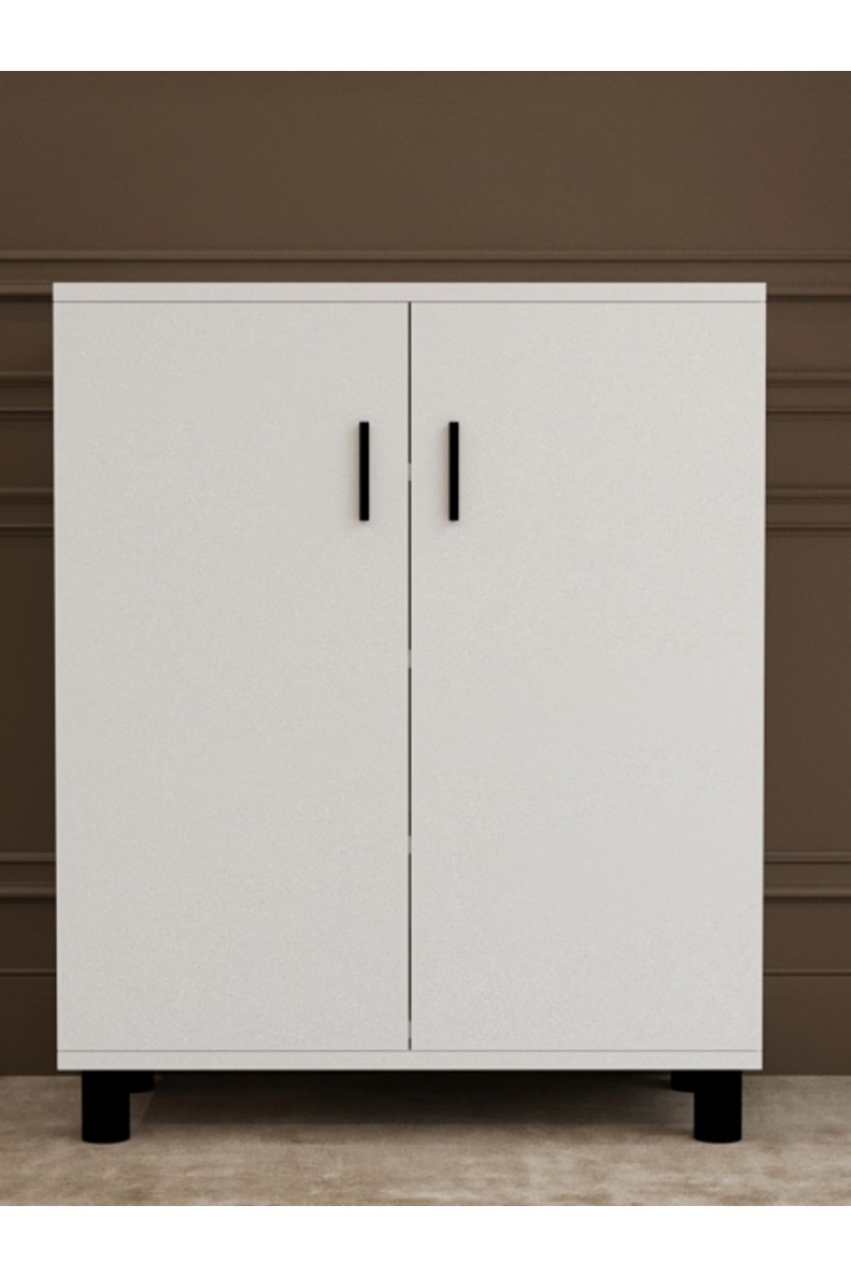 Nitro Furniture Liva Ayakkabılık - Beyaz Çok Amaçlı Dolap Mdf Lam