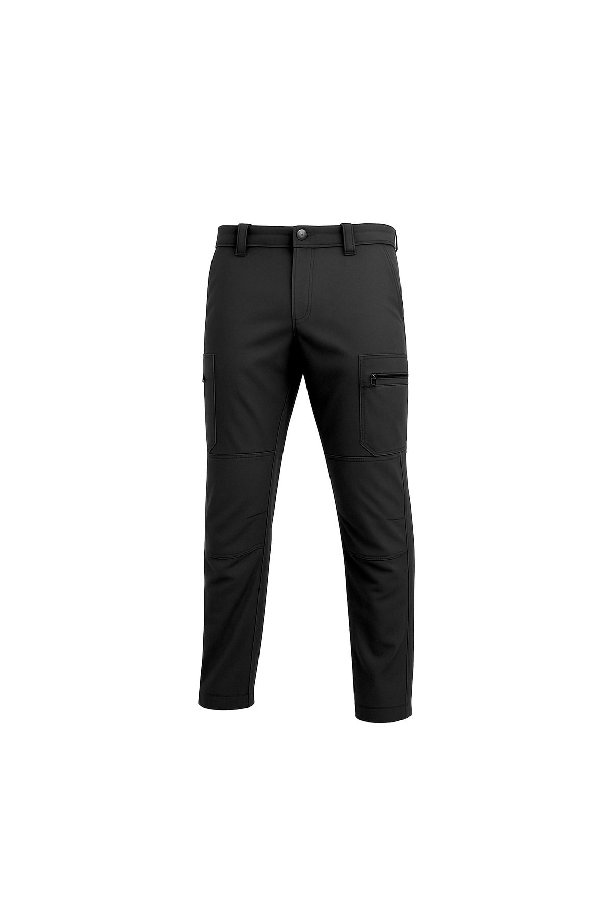 MİRİL Softshell Erkek Su ve Rüzgar Geçirmez Kargo Pantolon Taktikal Outdoor Cepli