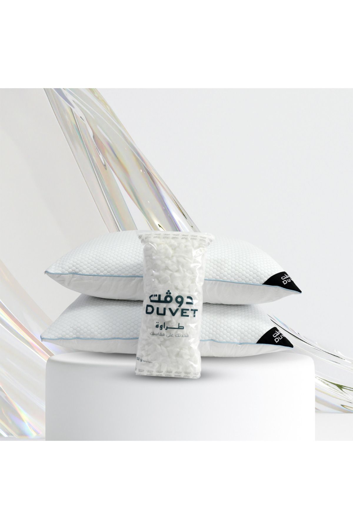 duvet-Soft pillow with segmented memory foam filling provides you with complete comfort while sleeping 2