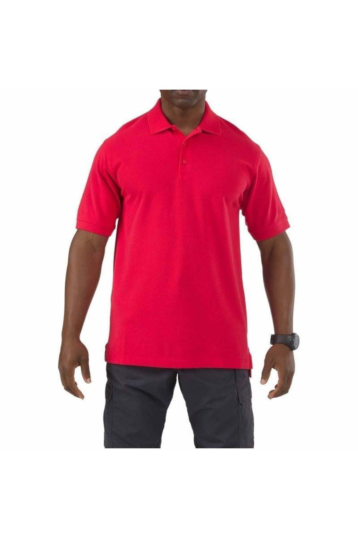 5.11 POLO T-SHIRT KIRMIZI