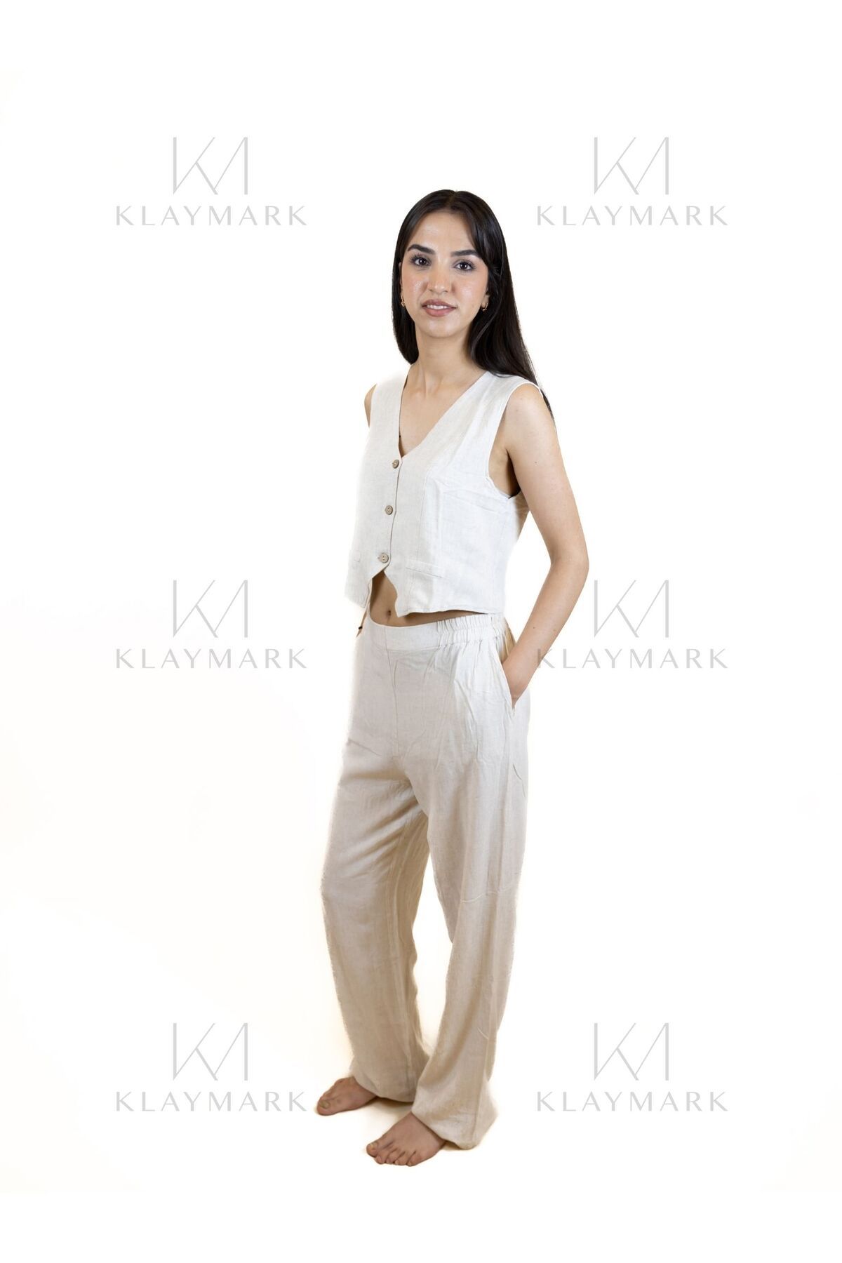 KLAYMARK Lady Keten Yelek