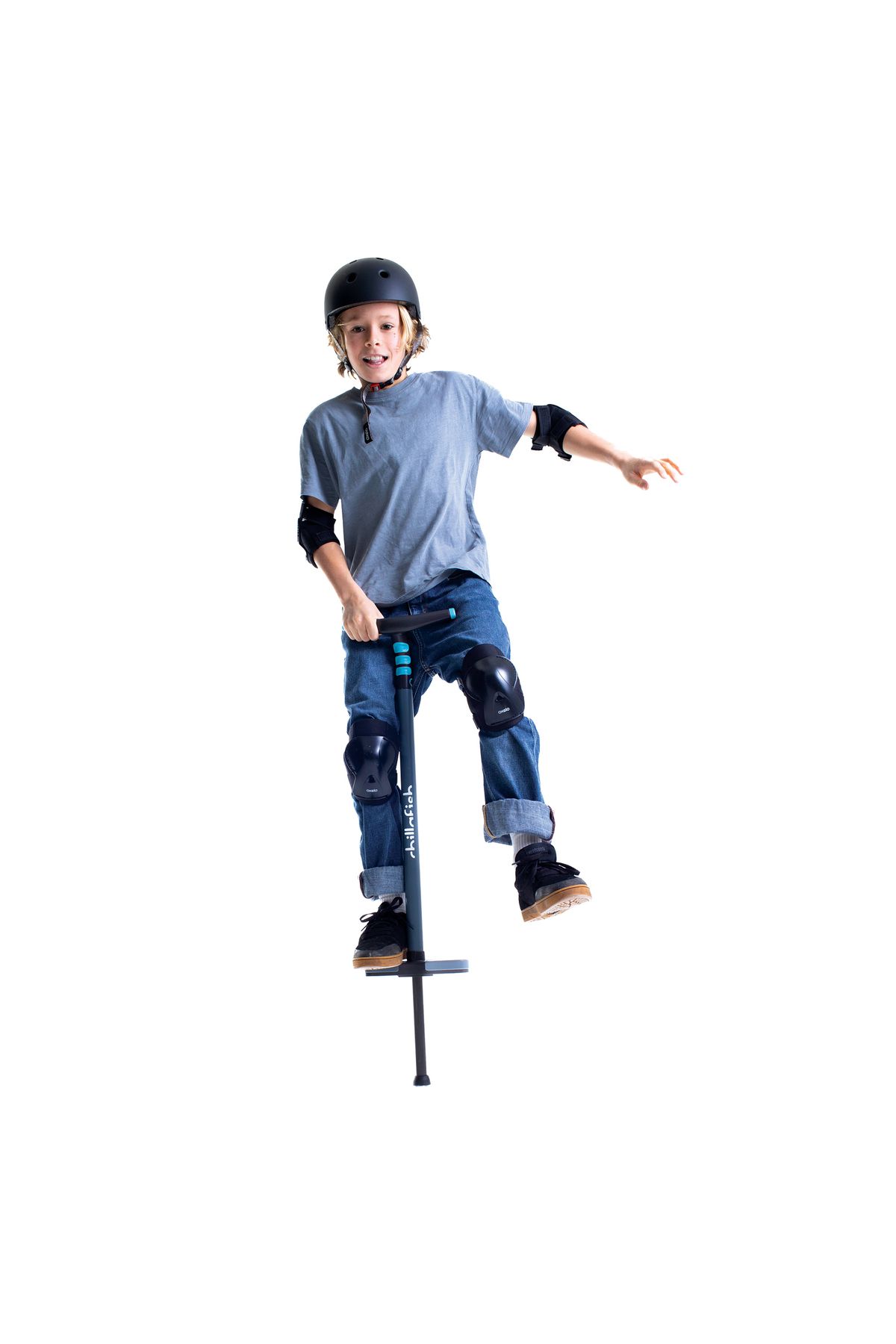 Chillafish Poogi - Pogo Stick - Mavi (Çocuk)