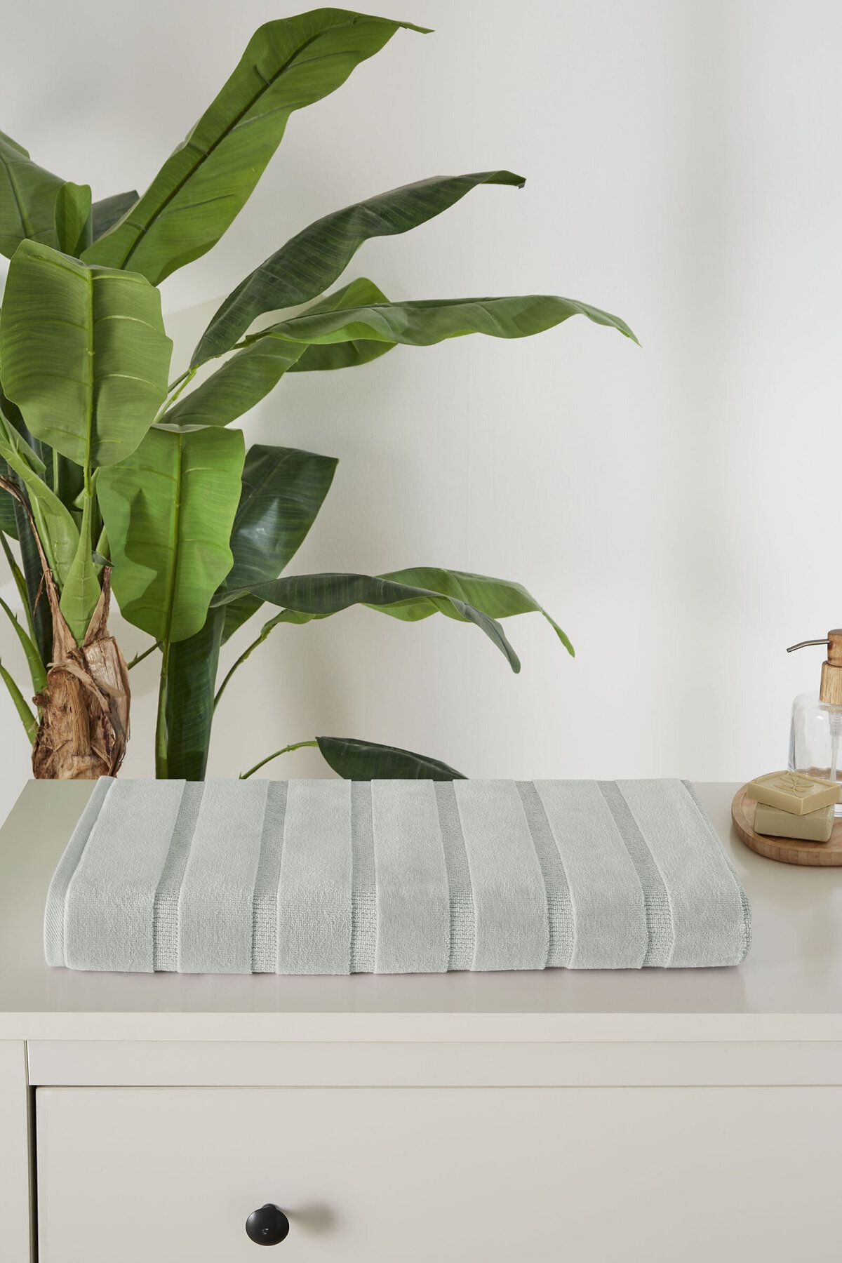 Özdilek Sadem Organik Stripe Banyo Paspası 60x100 cm