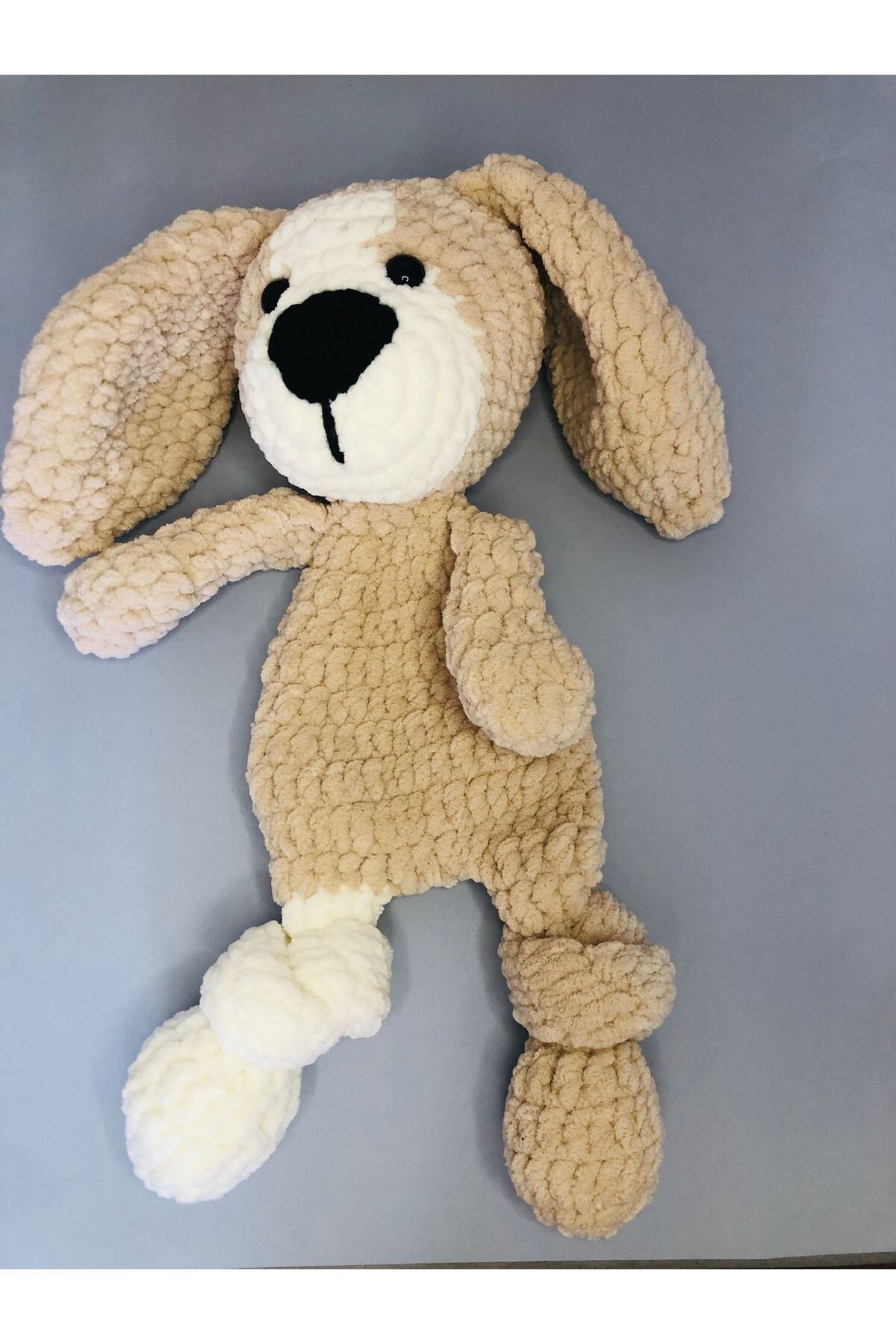 HobbyCity Duman Yumuşacık Kedi Amigurumi Uyku Arkadaşı Oyun Arkadaşı Oyuncak El Emeği