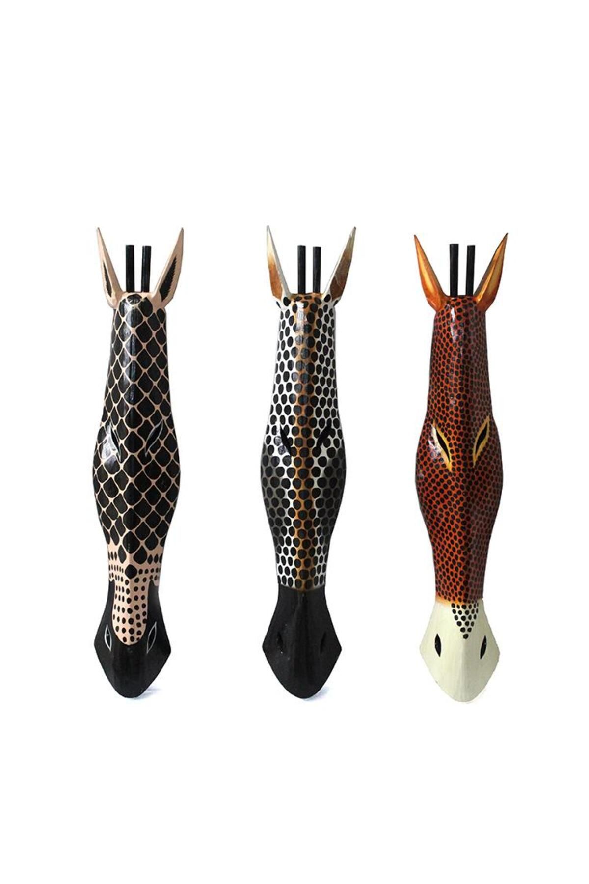 alsepeteavm Ahşap Zebra Mask 1 Metre.