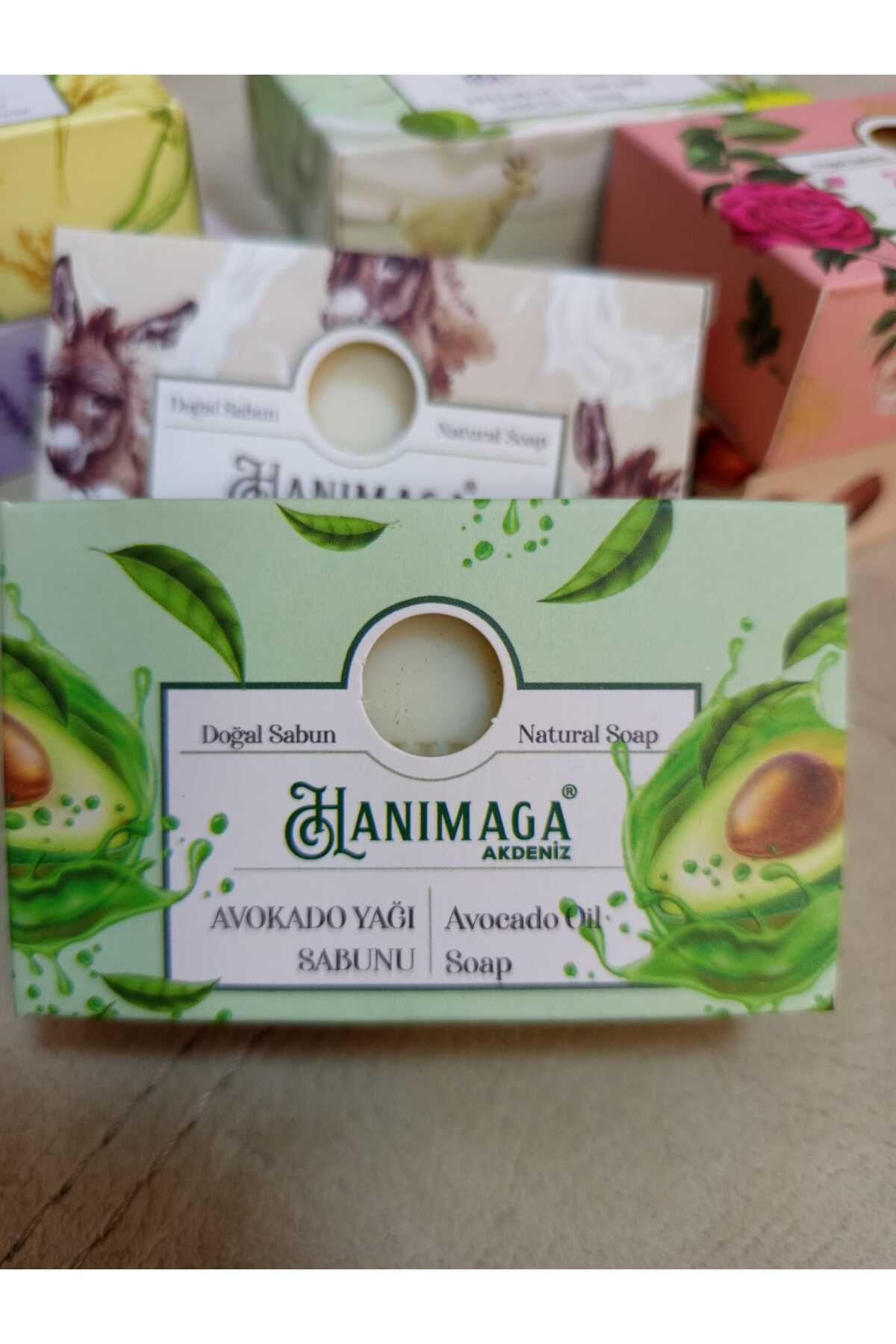hanımağa akdeniz Doğal Avokado Yağı & Hindistan Cevizi Yağı Sabunu 100 Gr.