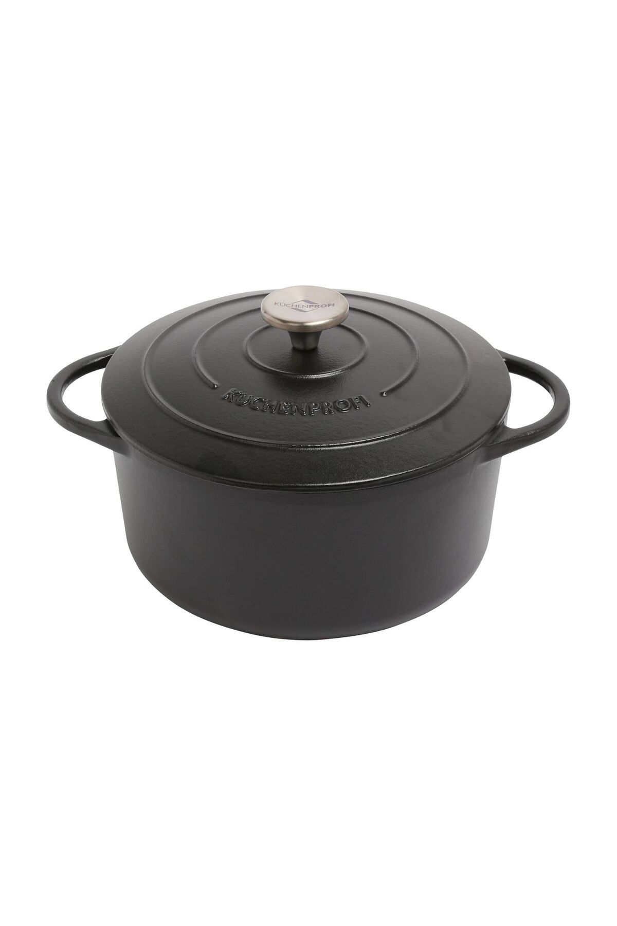 Kuchenprofi Provence Bratentopf 24 cm 4,2 L, Dökme Demir, Fırın ve İndüksiyon Uyumlu