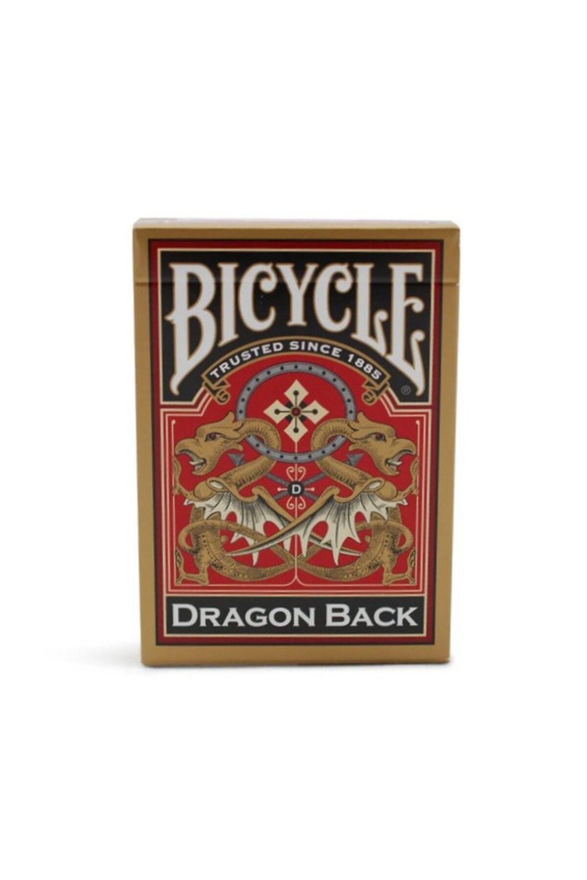 Bicycle ® Dragon Back Kırmızı - Gold Oyun İskambil Kartı