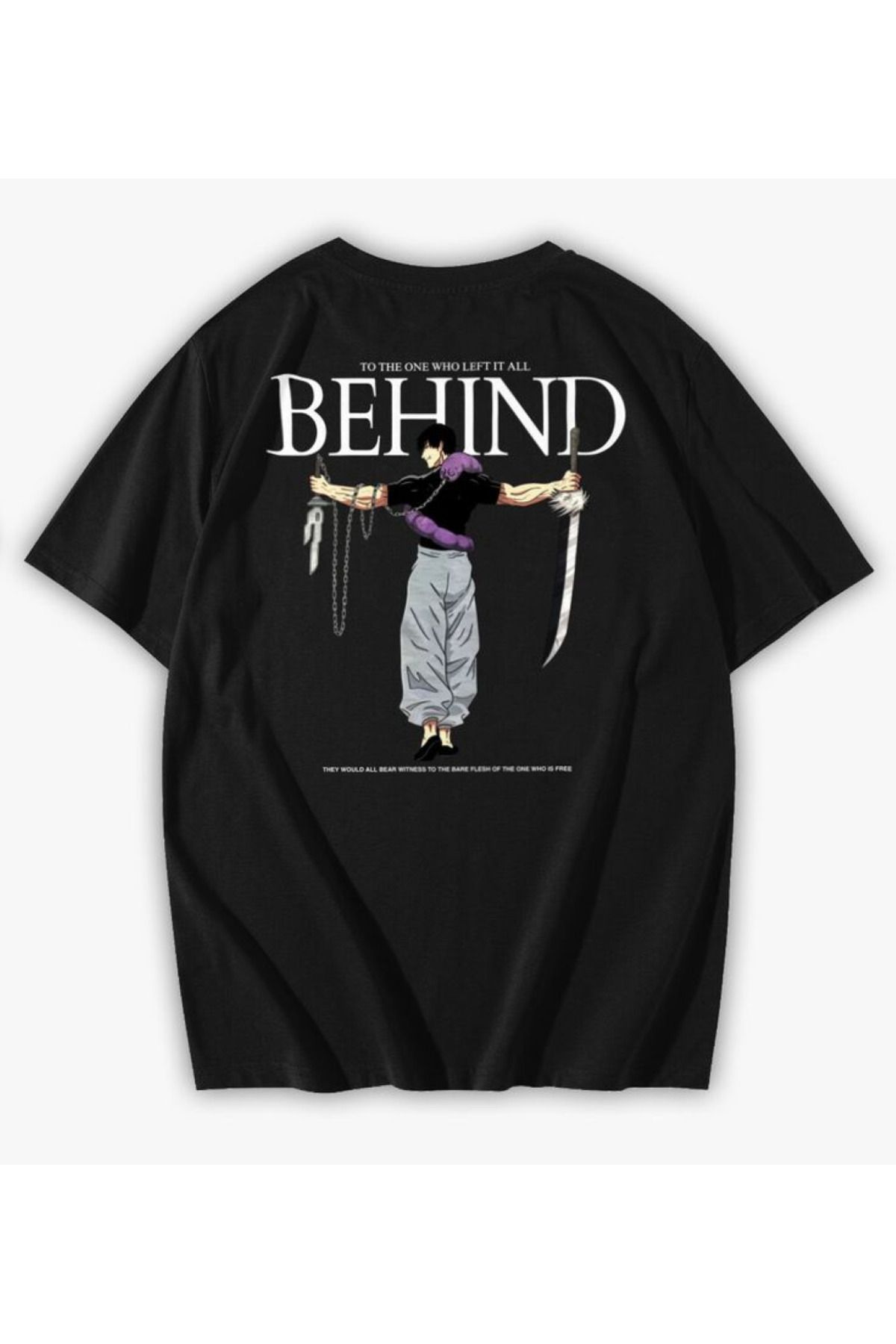 LUNAVISTA Erkek T-shirt, Karikatür Baskılı T-shirt, Günlük Kısa Kollu T-shirt