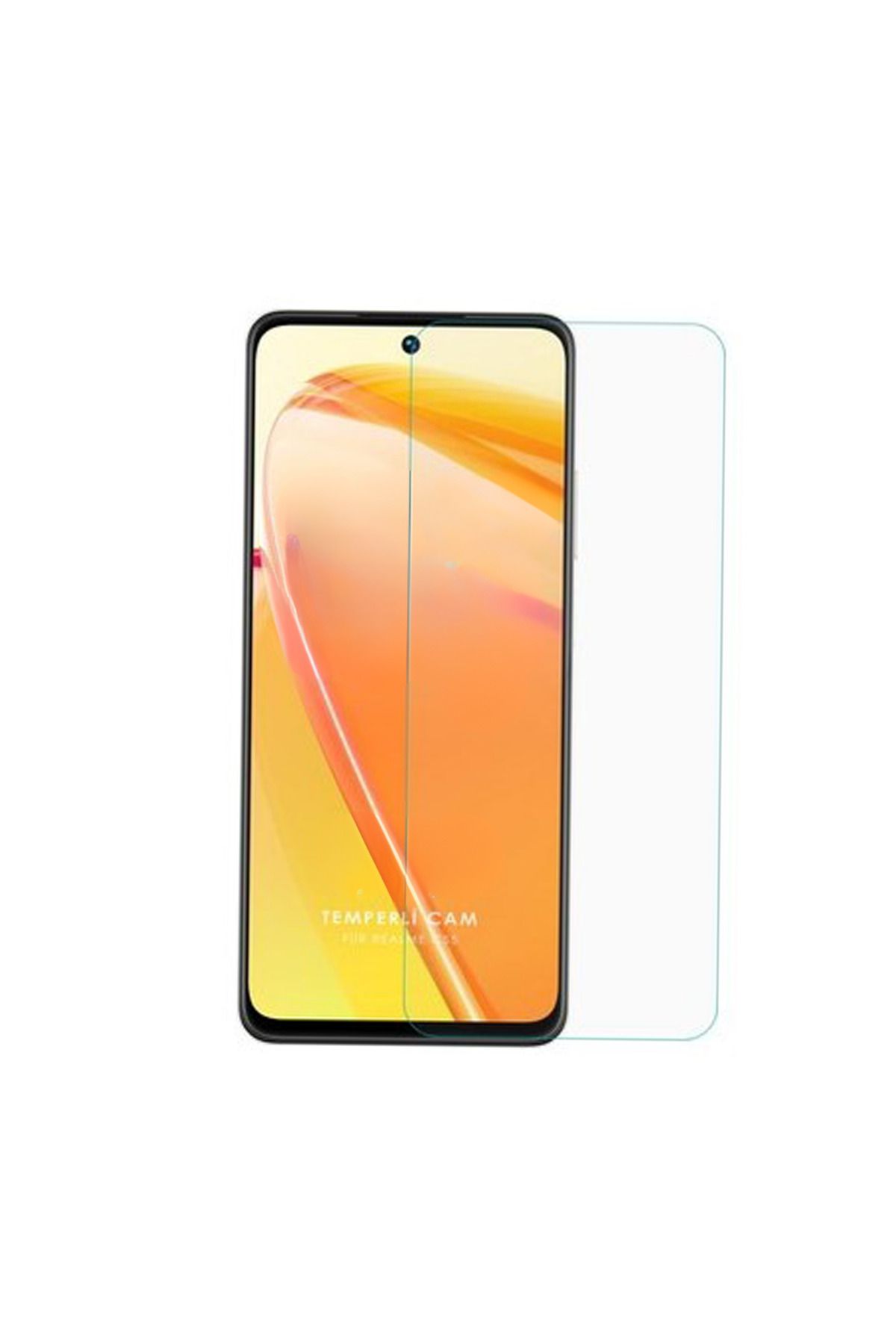 Nettech Vivo Y18 Uyumlu Kılıf Dostu Cam Ekran Koruyucu (Şeffaf)