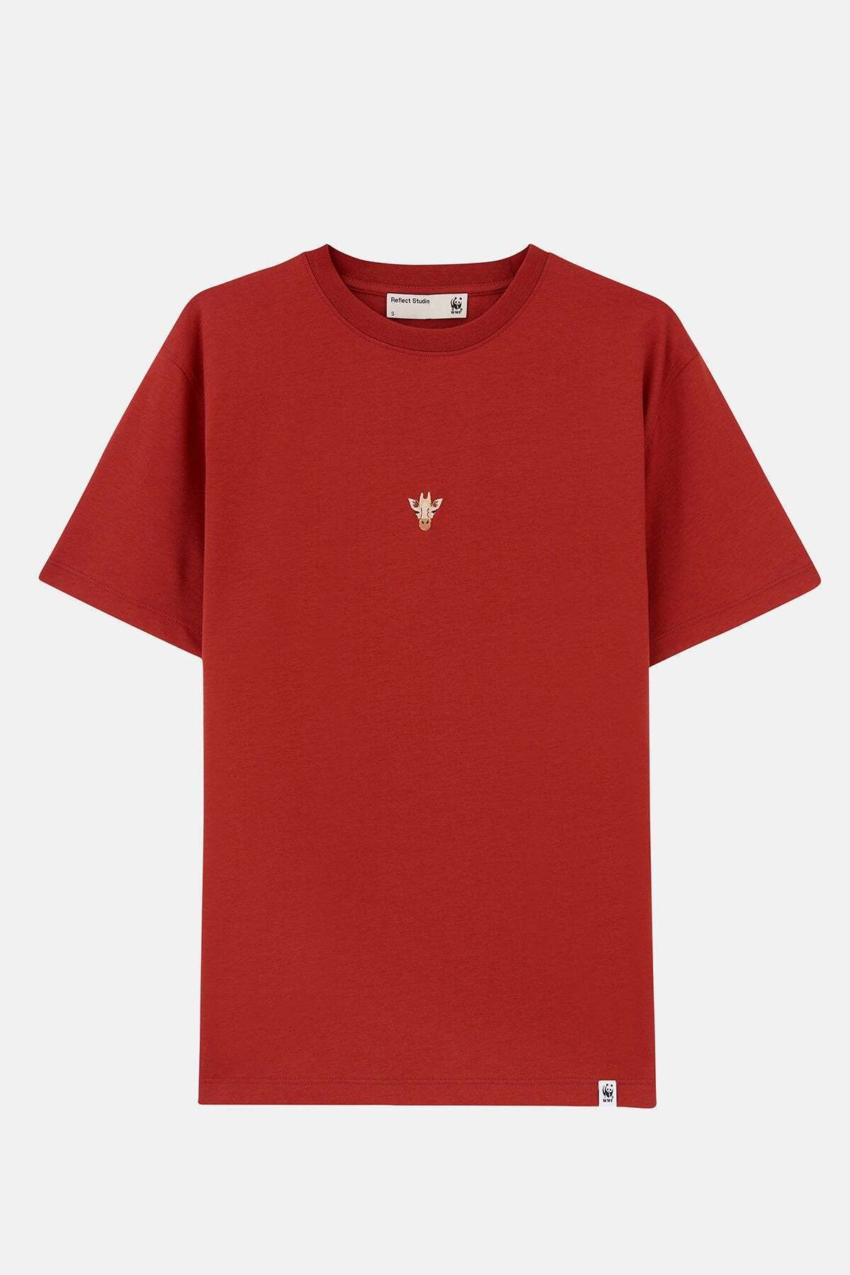 WWF Market Zürafa Lightweight T-shirt - Kiremit