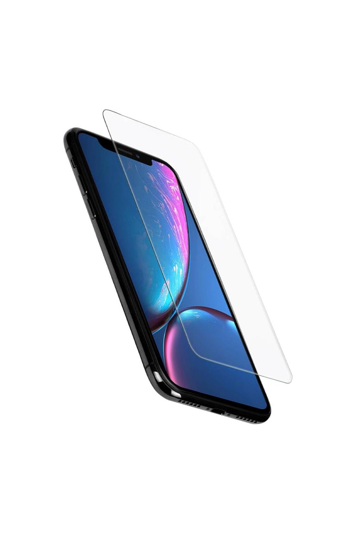 Nettech Realme 11 Uyumlu Kılıf Dostu Cam Ekran Koruyucu (Şeffaf)