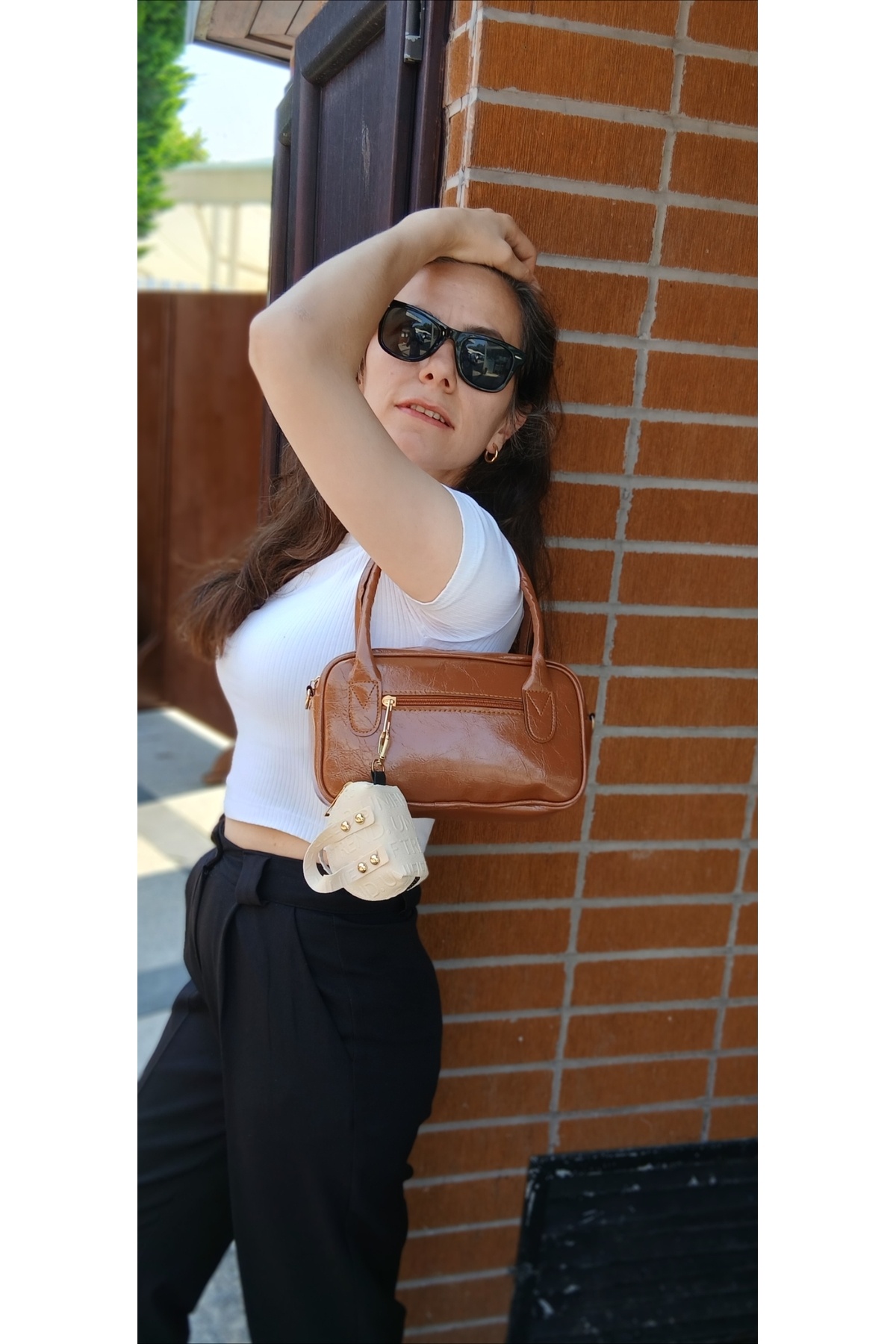 ÇANTA-Minaly Taba Bag + Mini Bag Charm with a Gift! ! 3