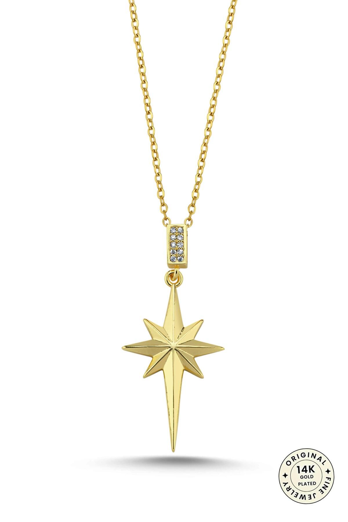 cacharel classic 14K Altın Kaplama Çelik Kolye