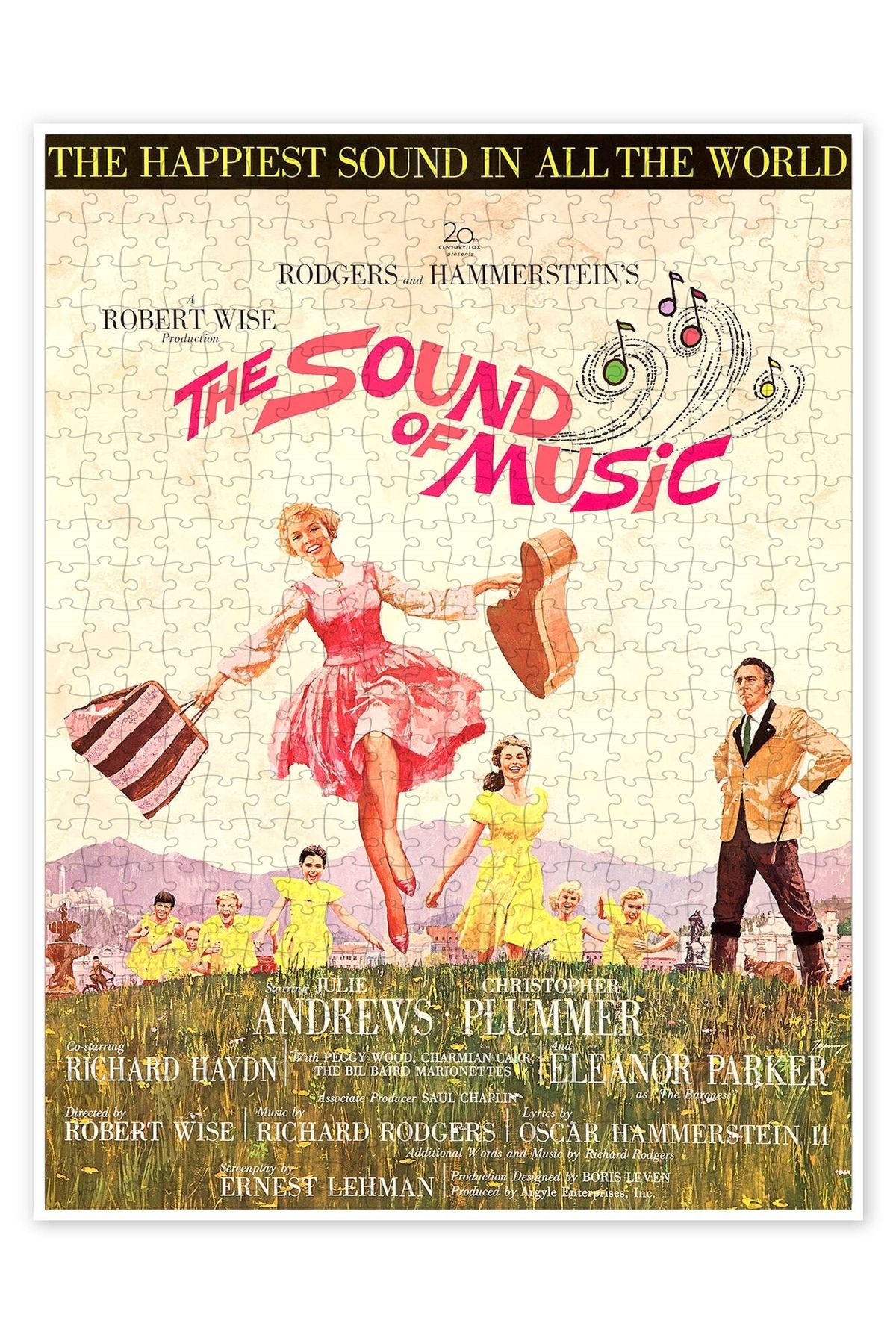 Jeronkarji The Sound of Music 500 Parça Puzzle Yapboz Klasik Film Temalı