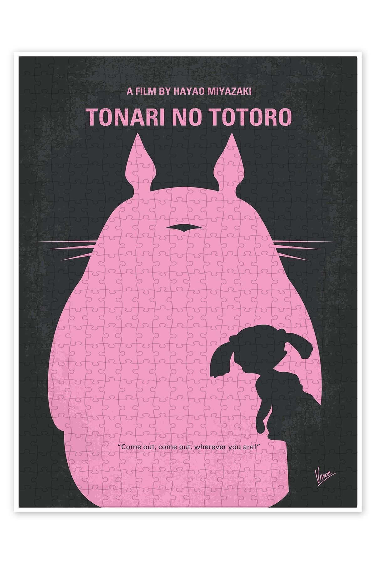 Jeronkarji Tonari Totoro Yok 500 Parça Puzzle Yapboz Klasik Film Temalı