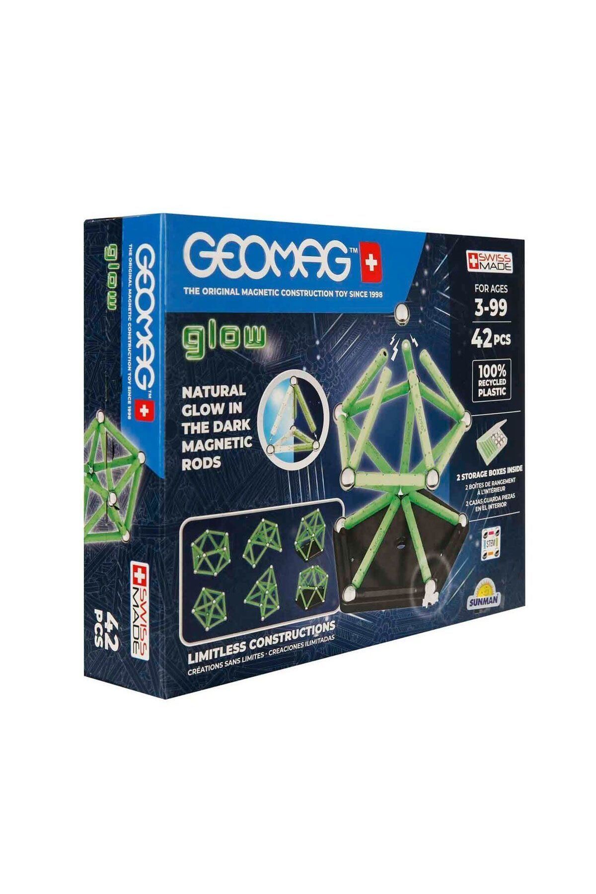 swilex 0329 Parıltılı Manyetik Zeka Oyunu 42 Parça
