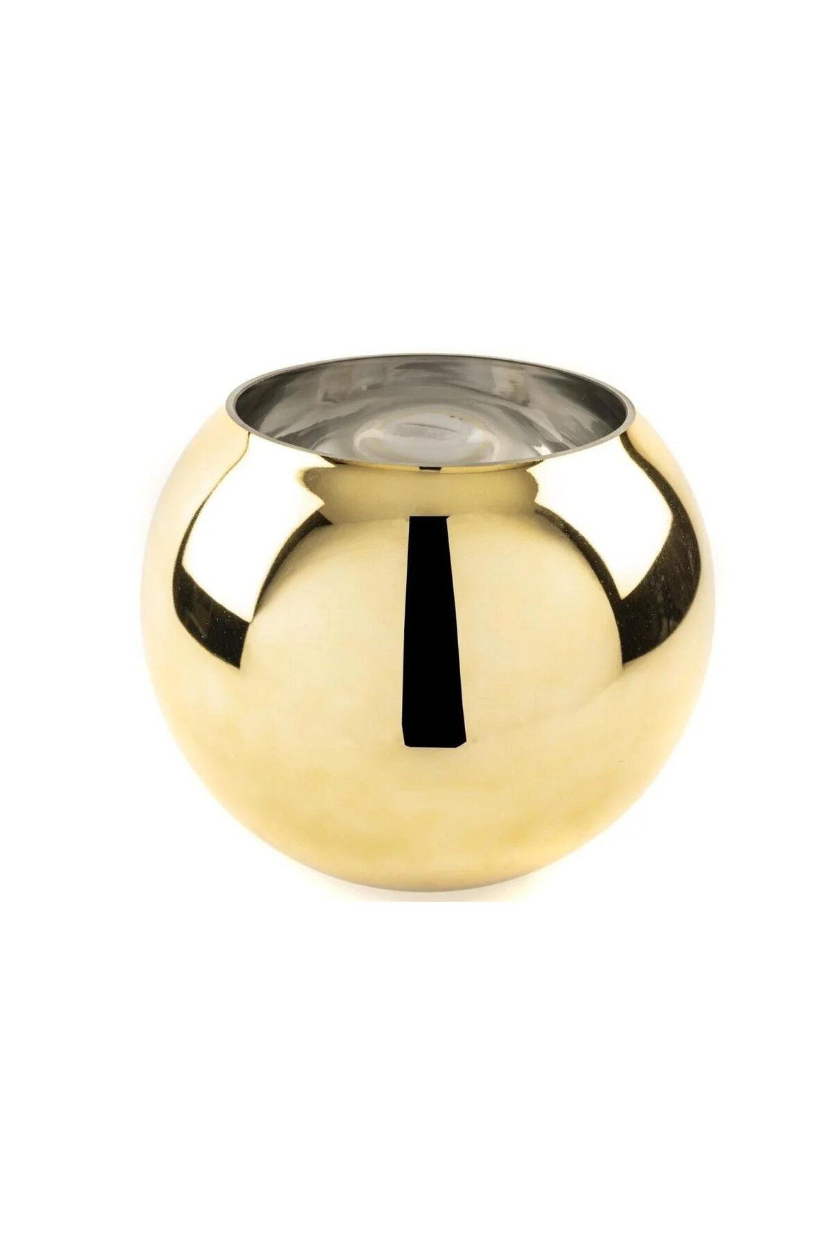 MIKASA Gold Yuvarlak Cam Vazo 25cm