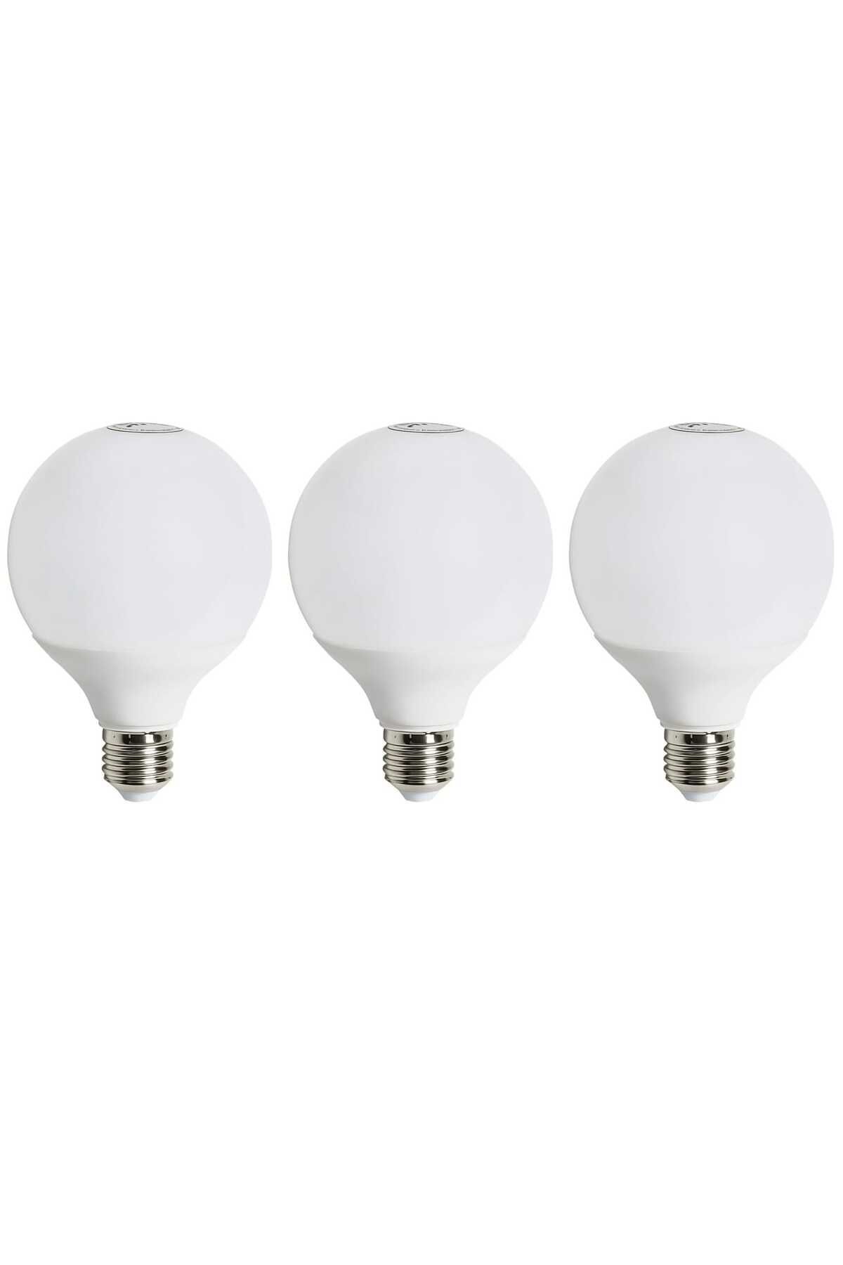 megüsa 15watt E27 Duylu 6500kelvin Beyaz Işık 1350lümen A Enerji G95 Led Glop Ampul