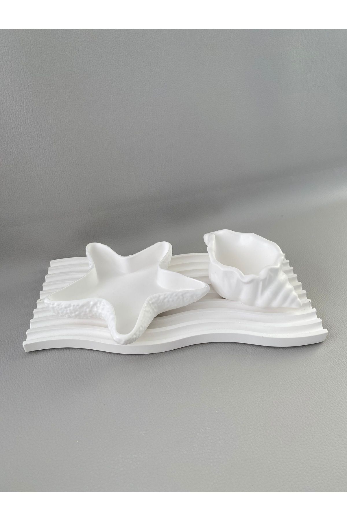 SELAR HOME DECOR Dekoratif Deniz Temalı 3'lü set