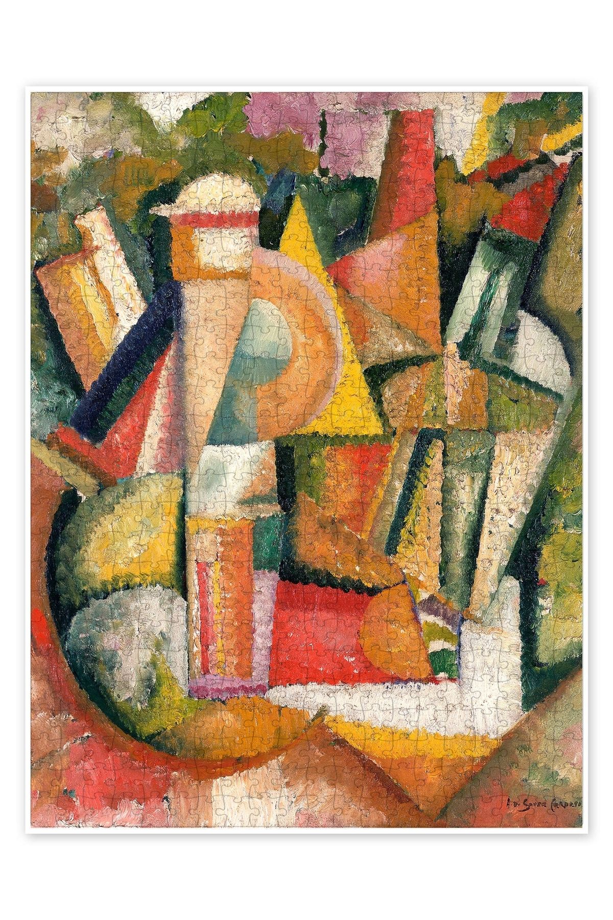 Jeronkarji Jokey 500 Parça Puzzle Yapboz Bohem Soyut Sanat Temalı