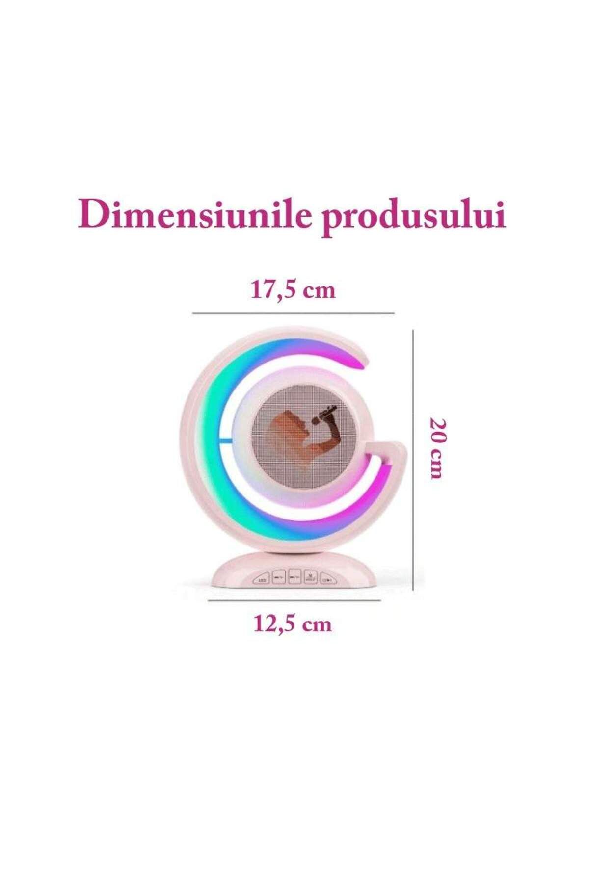 SIKS-Complete Set of SIKS Smart Microphone and Wireless Speaker Station for Karaoke with RGB Led Light 5