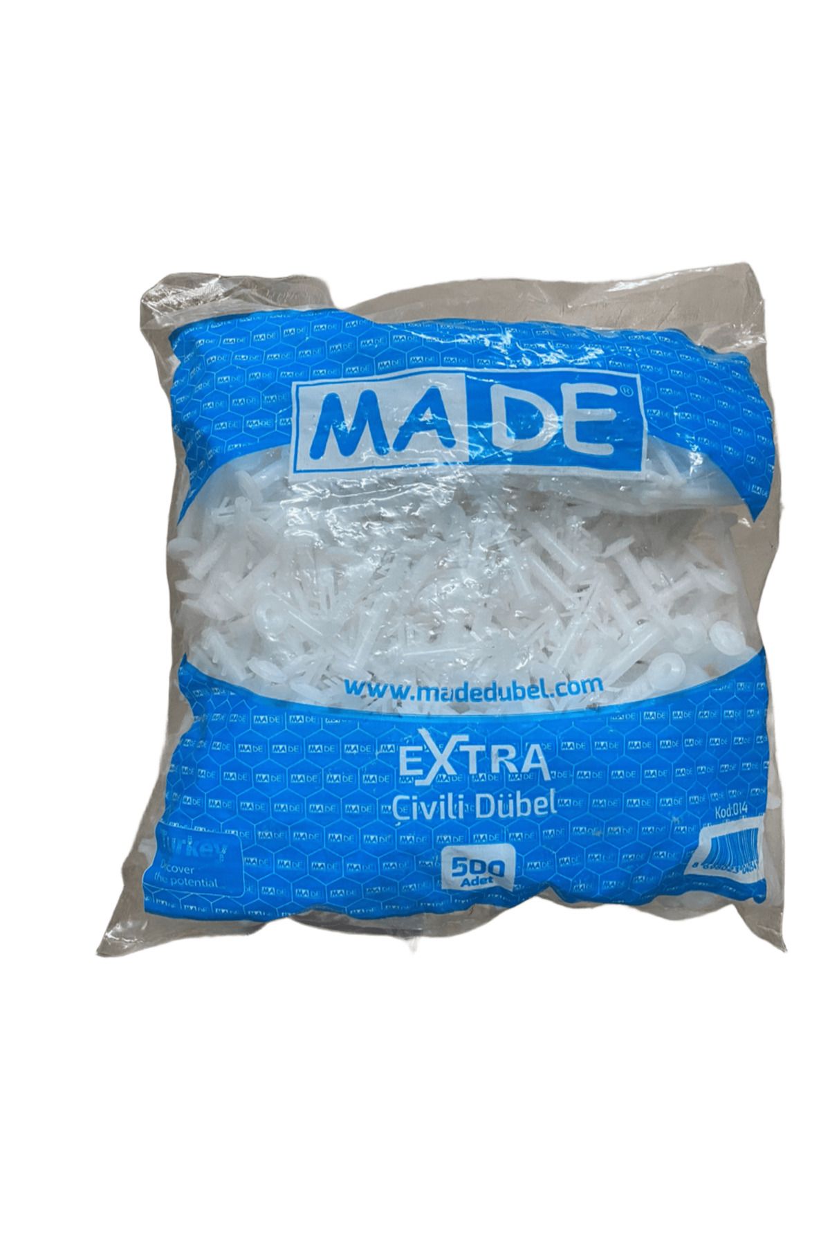 MADE ÇİVİLİ KORNEJ DÜBELİ 7 MM 1 PAKET 500 ADET