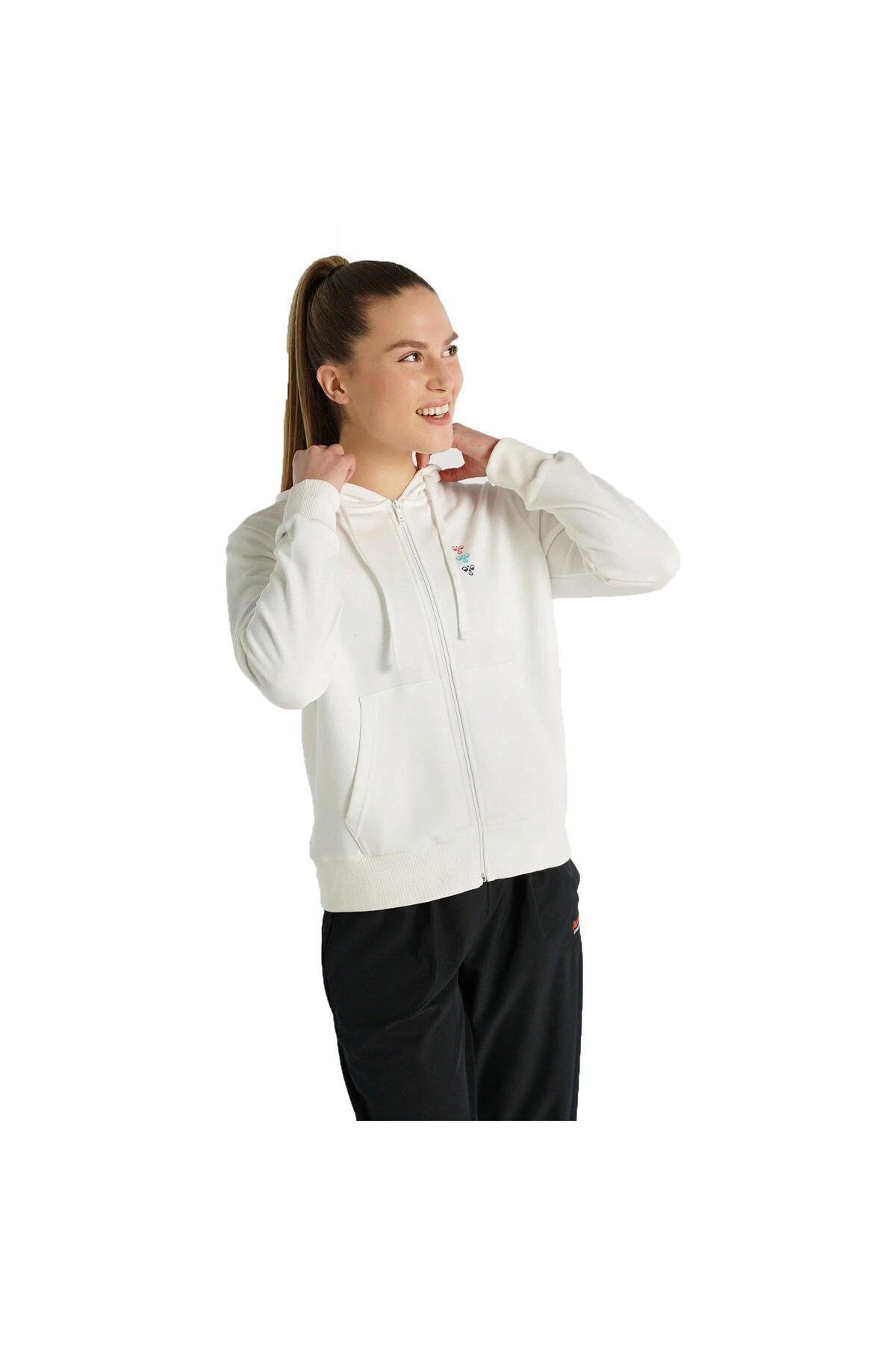 hummel KADIN EŞOFMAN ÜST DORA ZIP HOODIE 922165