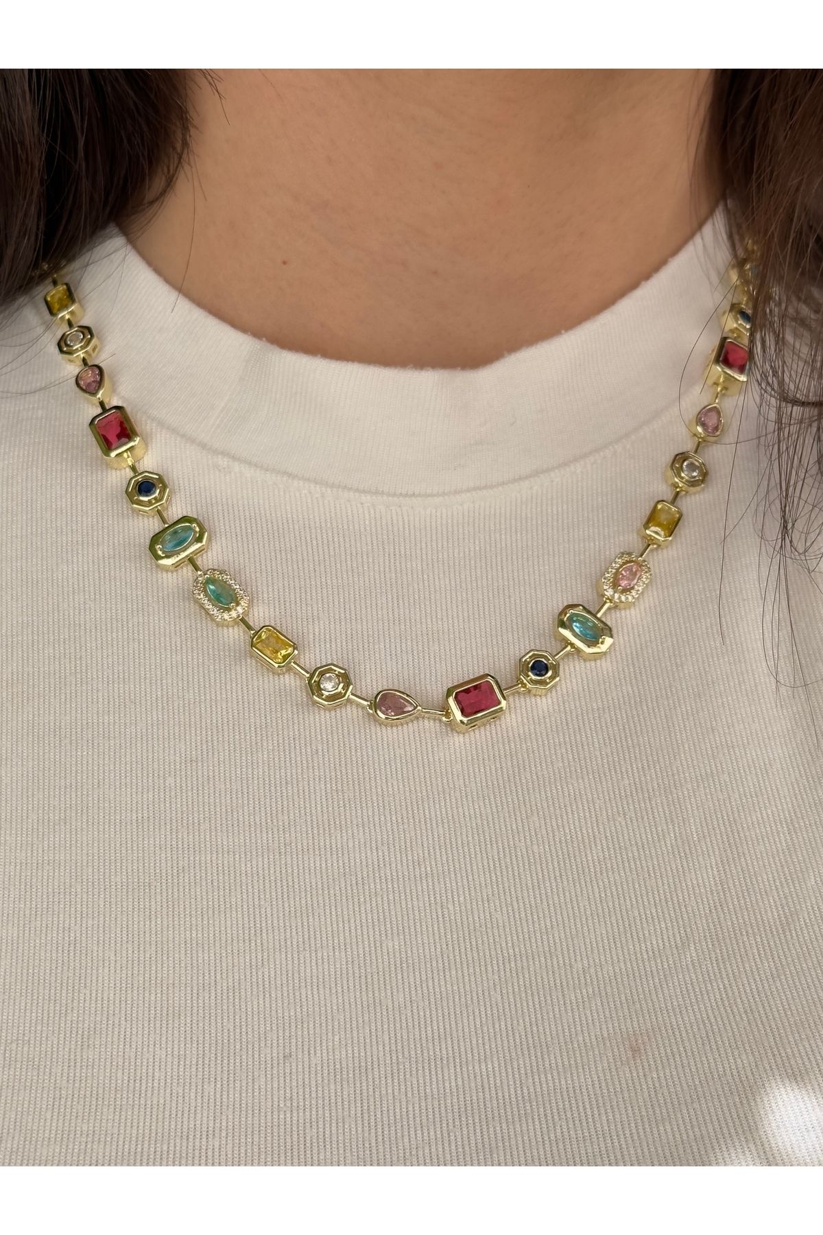 Opia JEWELRY - Yedi "7" Element Gerdanlık Kolye