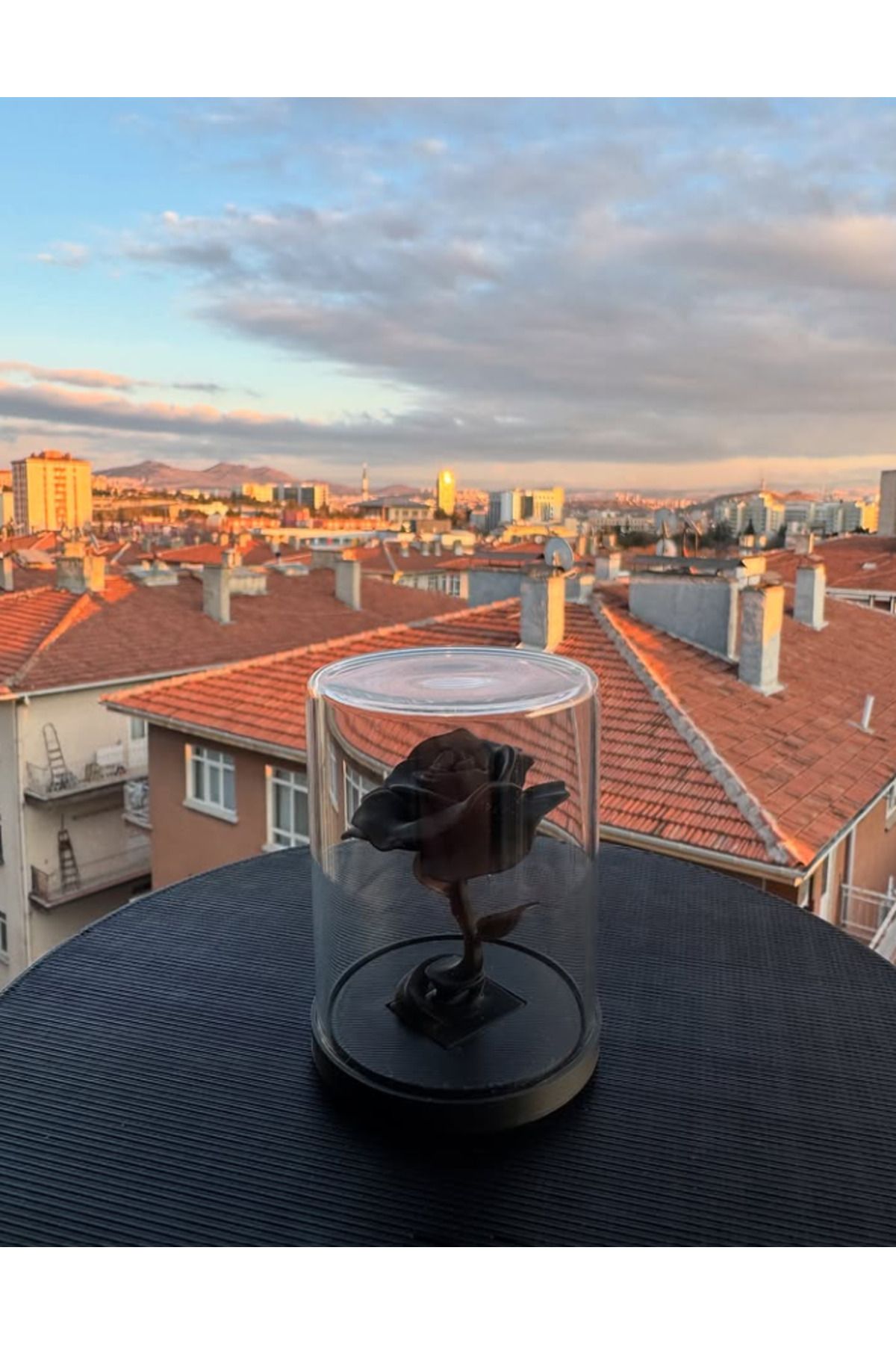 ComNal Cam Kavonozda Gül