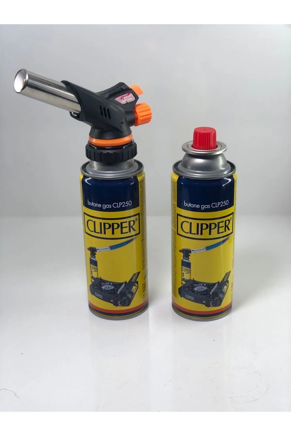 TUBSHOP PÜRMÜZ ÇAKMAKLI 2 ADET BÜTAN PROPAN GAZ