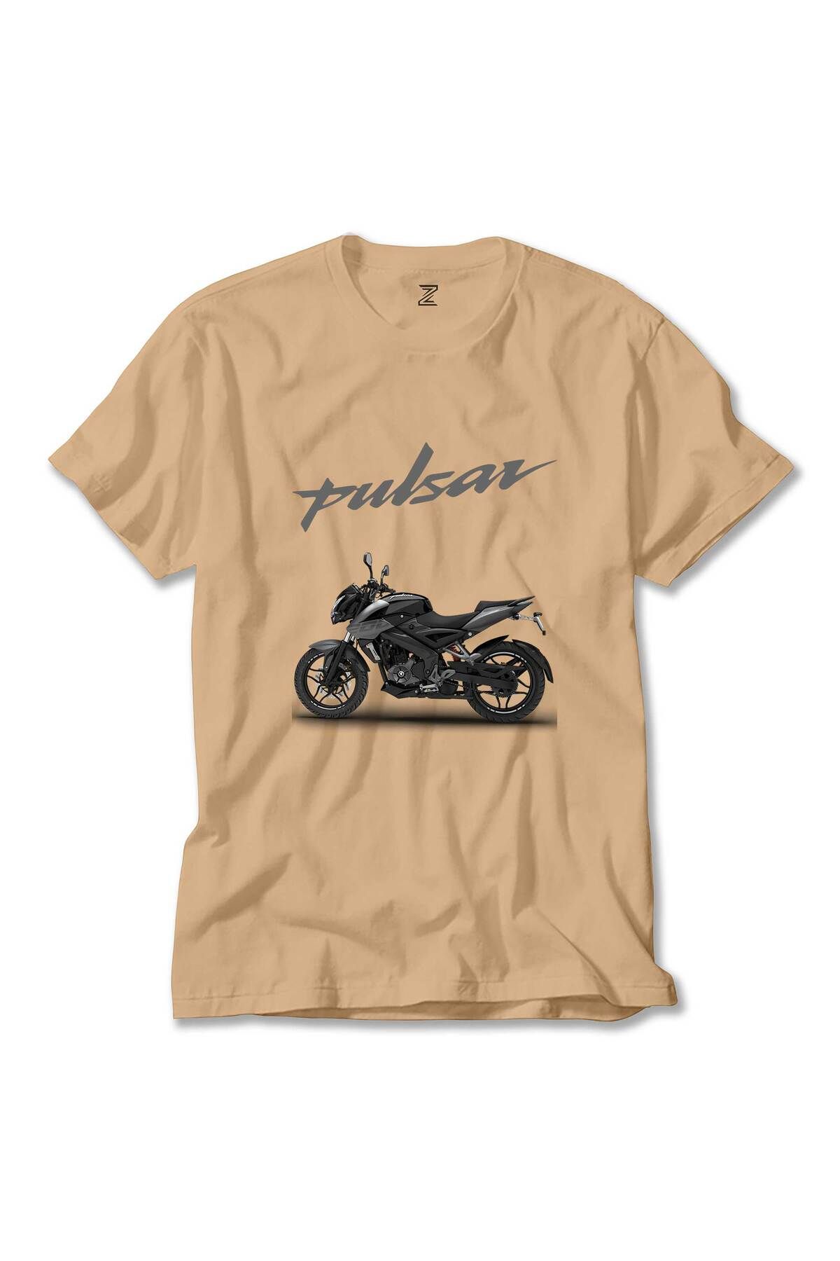 Z zepplin Pulsar NS200 Moto Krem Tişört