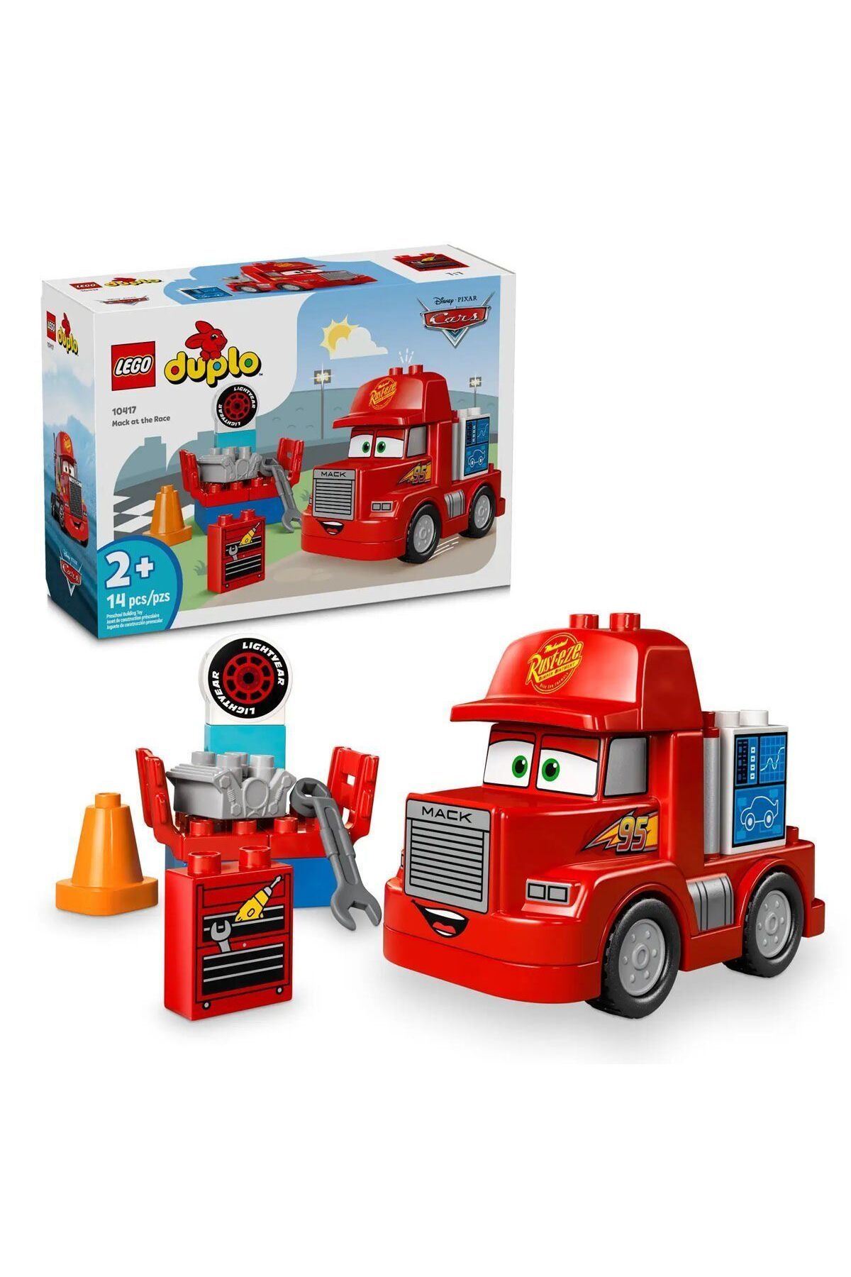 swilex 10417 Swilex Duplo deynis Mack Yarışta 14 parça +2 yaş