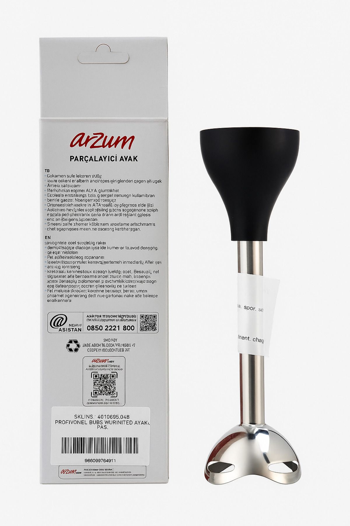 Arzum AR1026 PROSTICK PARÇALAYICI AYAK(CCW)