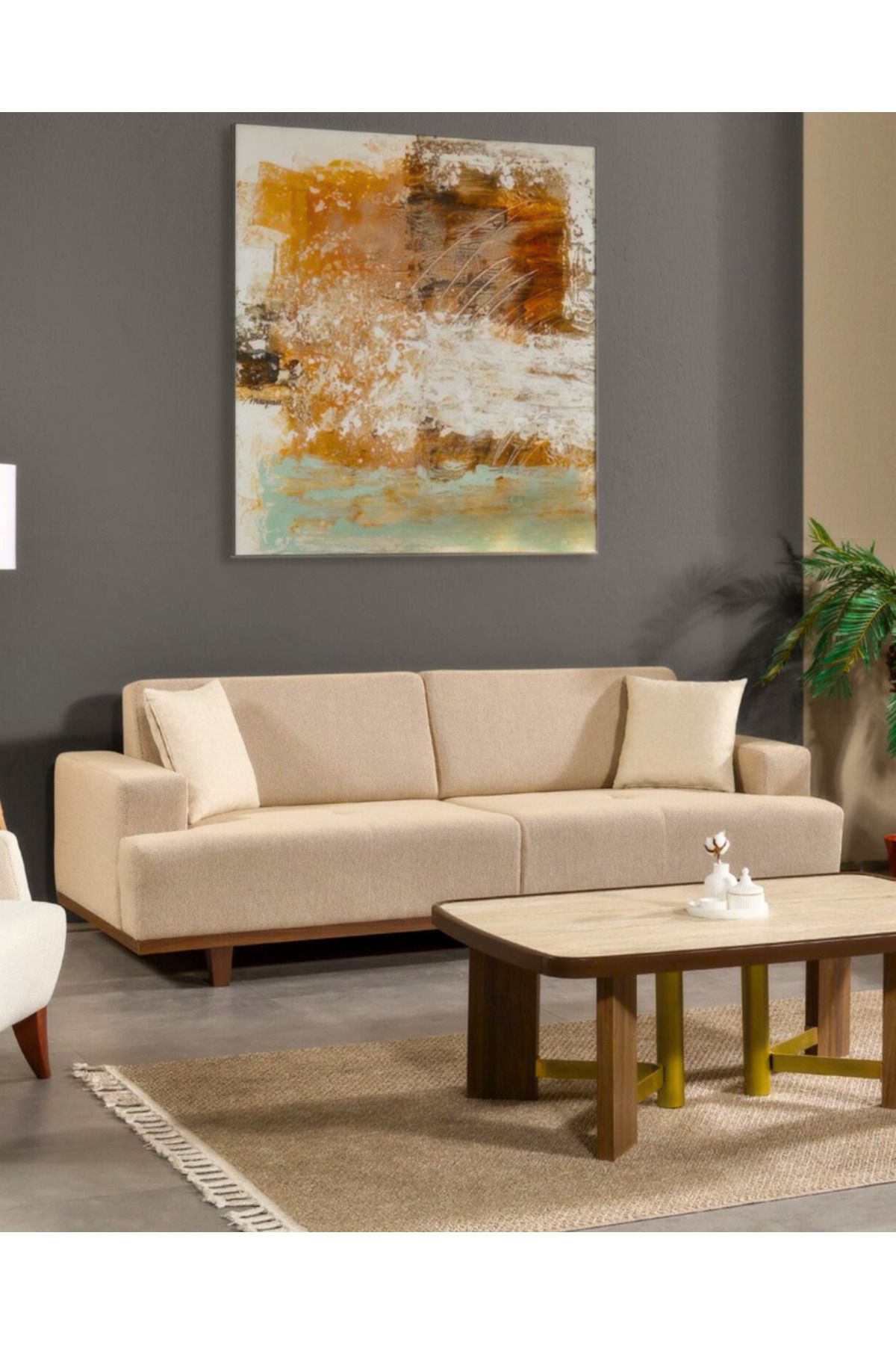 Velura Home & Living Roma Üçlü Koltuk & Kanepe