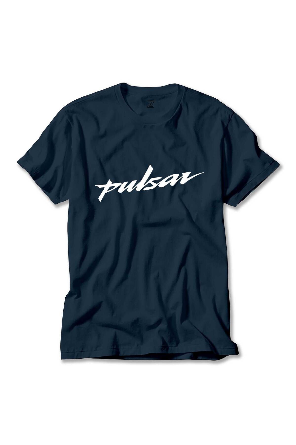 Z zepplin Pulsar Logo Lacivert Tişört