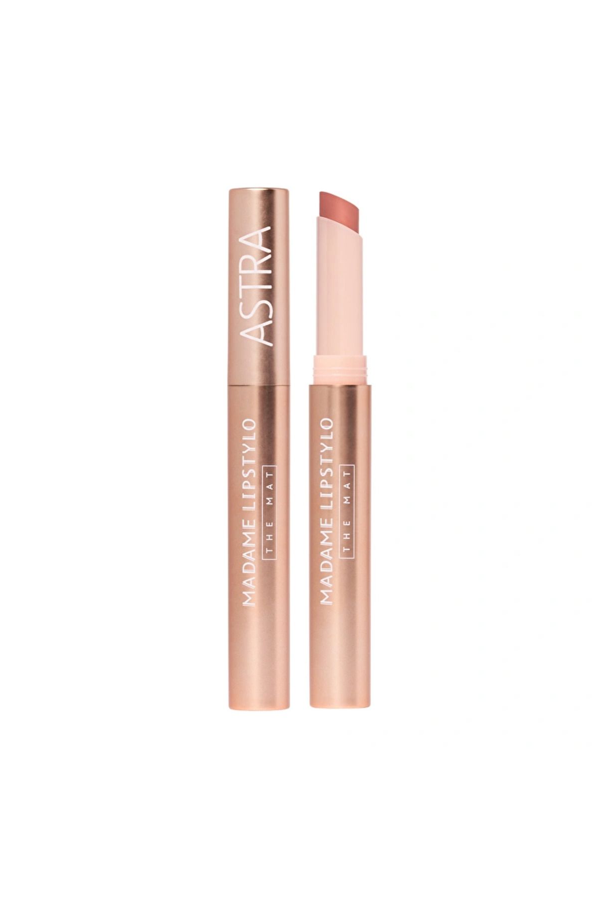ASTRA MAKE-UP Madame Lipstylo The Mat Ruj - 01 Nude Bijou