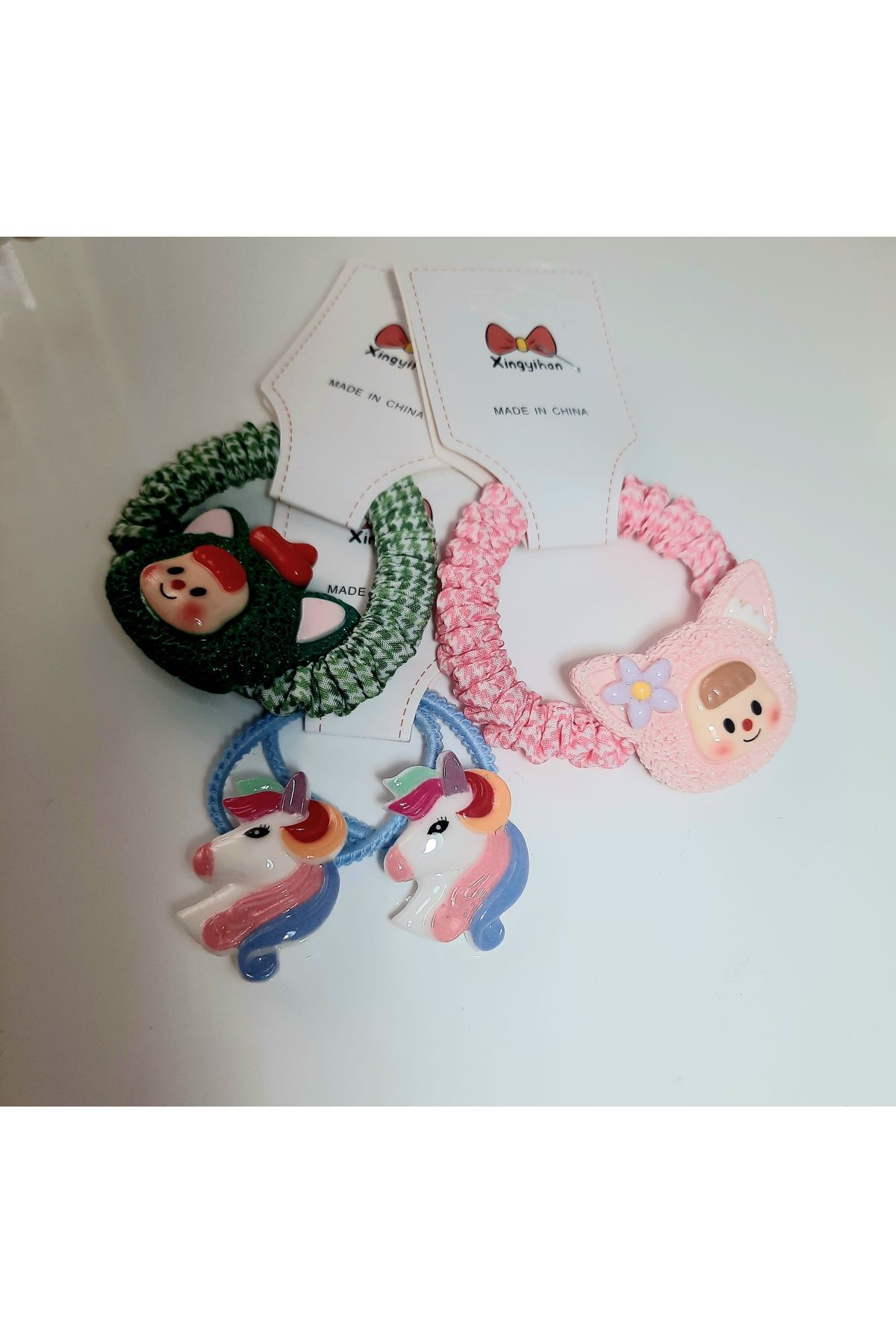 Helys Accessories Ayıcık ,Unicorn Figürlü Toka