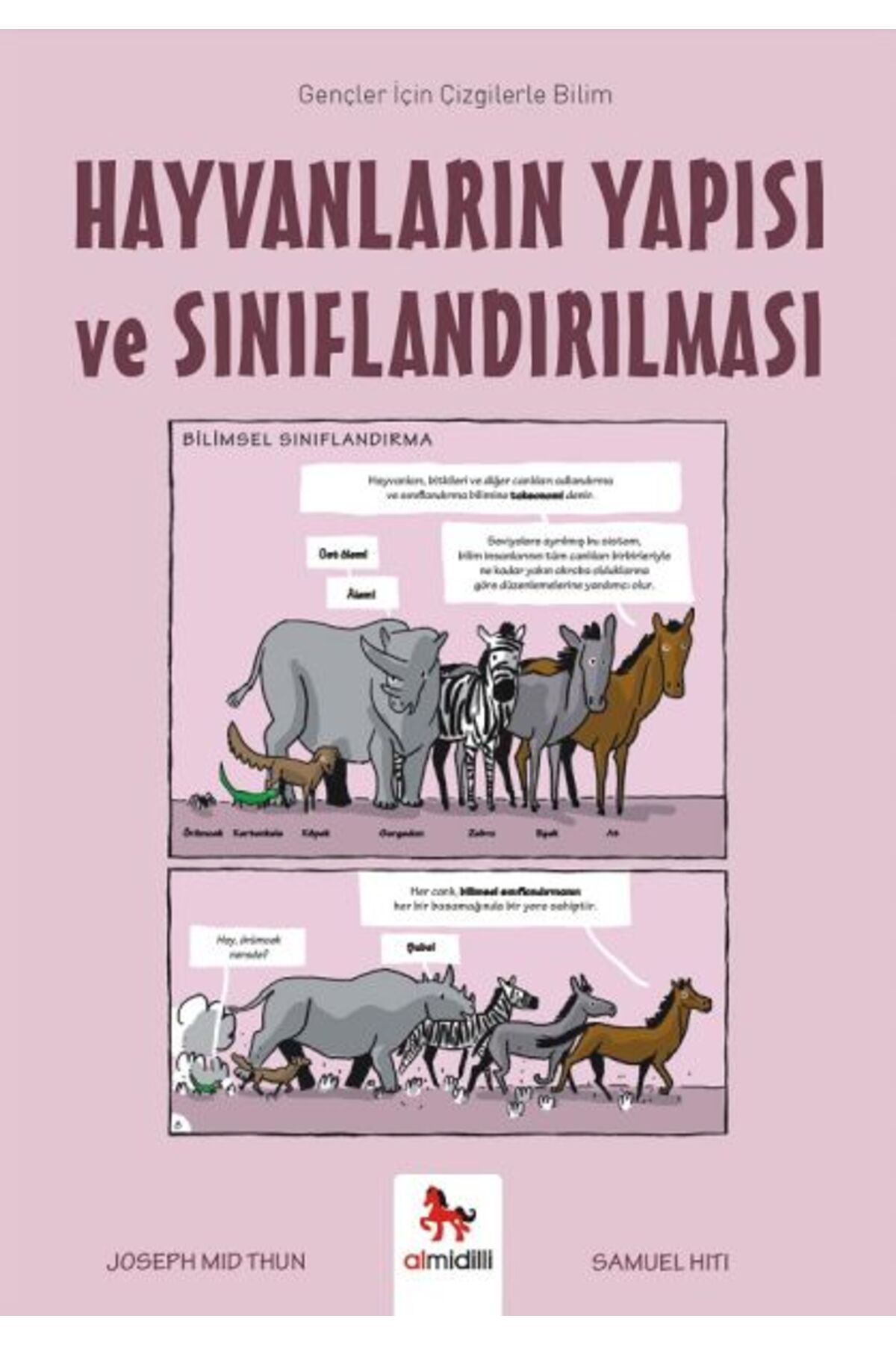 Abm Yayınevi Hayvanların Yapısı ve Sınıflandırılması - Gençler İçin Çizgilerle Bilim